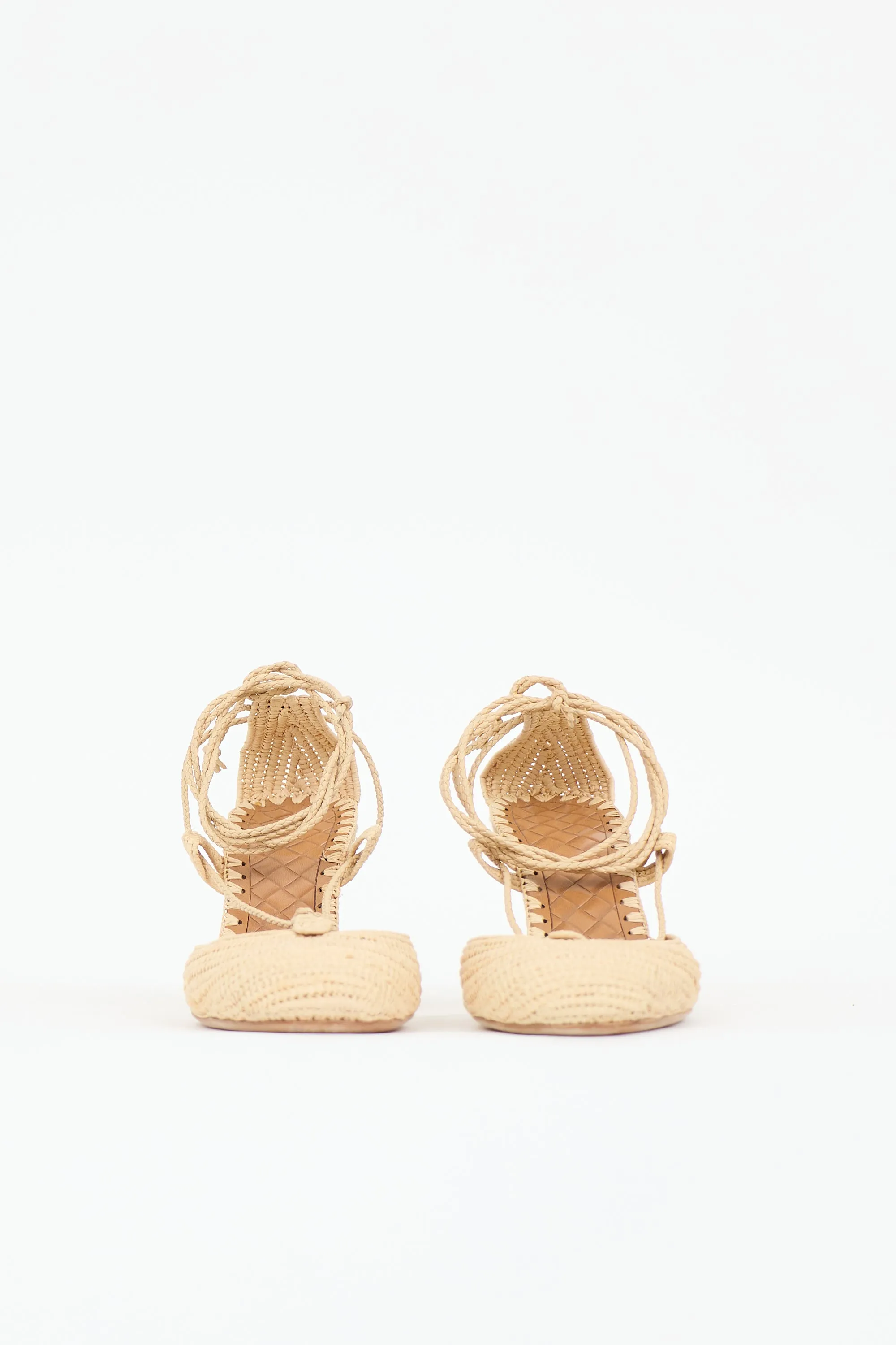 Raffia Espadrille Wedge Sandal sold by VSP Consignment product image thumbnail 3