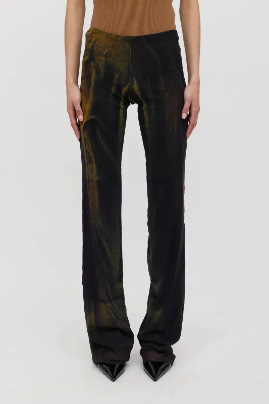 Marbled Mesh Pant made by Jean Paul Gaultier