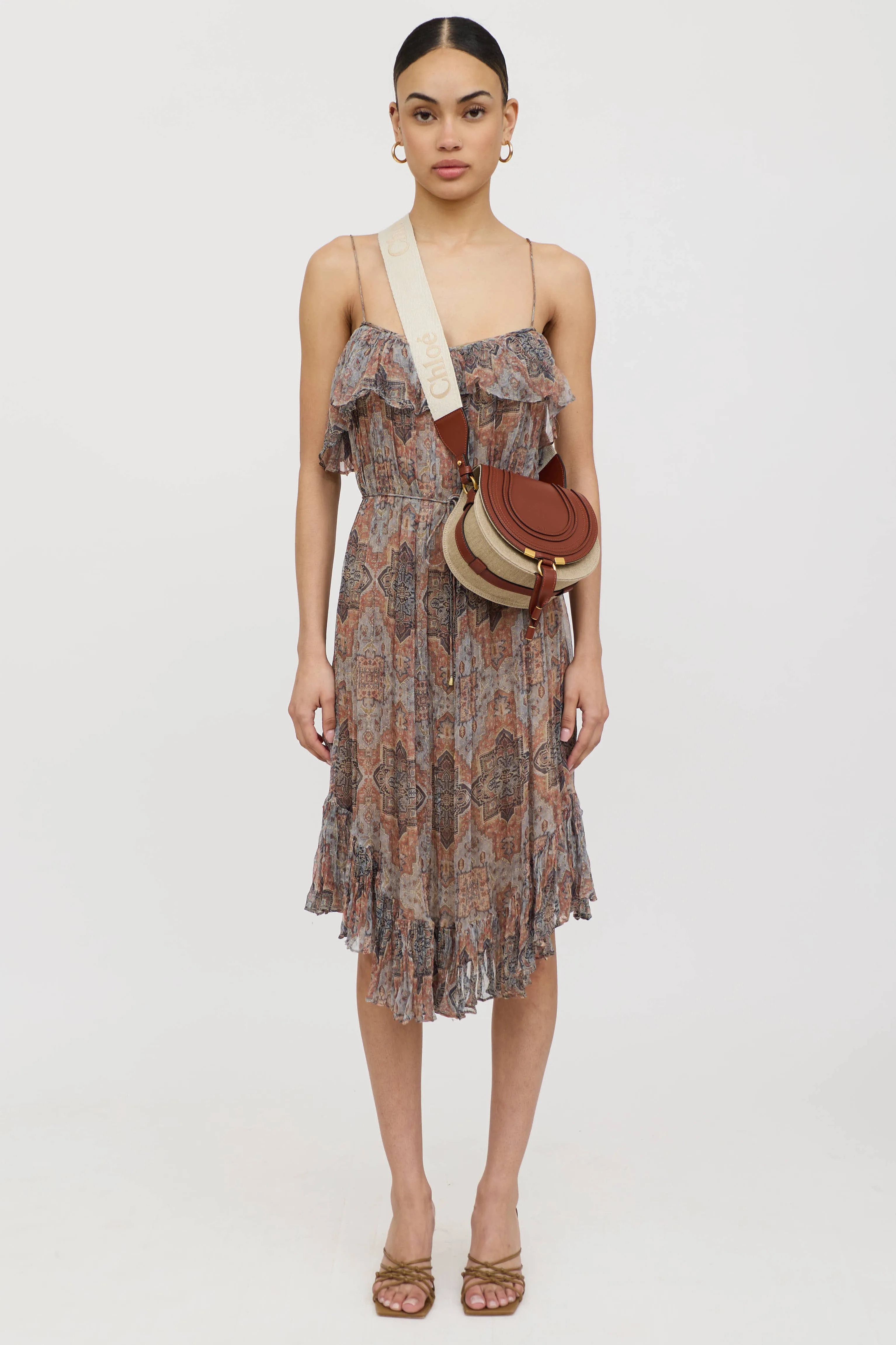 Leather Marcie Flap Bag sold by VSP Consignment product image thumbnail 2