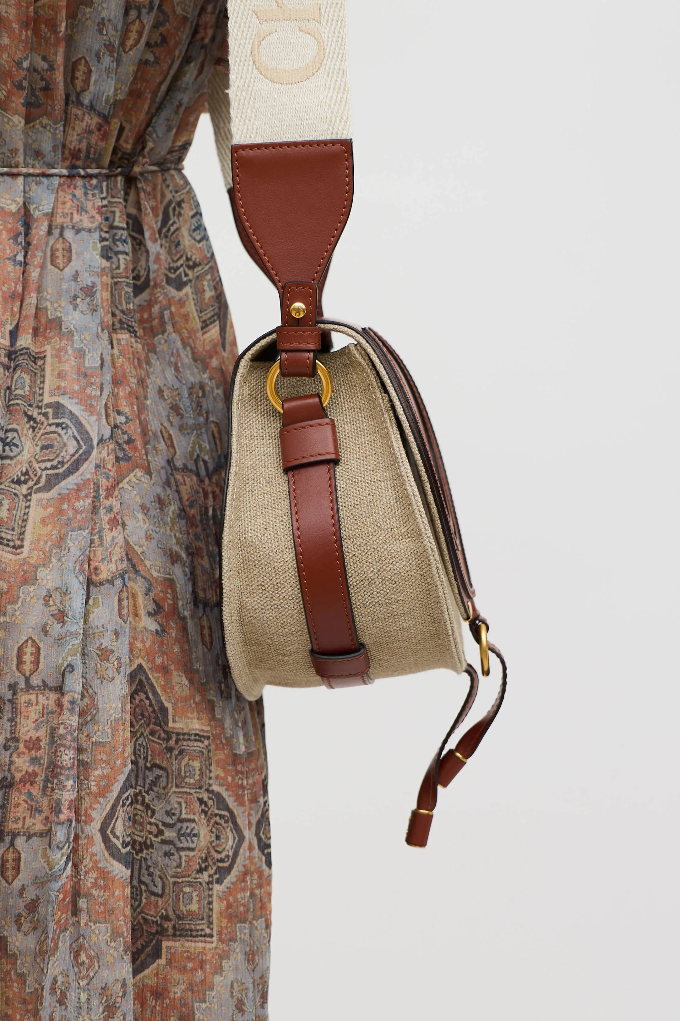 Leather Marcie Flap Bag sold by VSP Consignment product image thumbnail 5