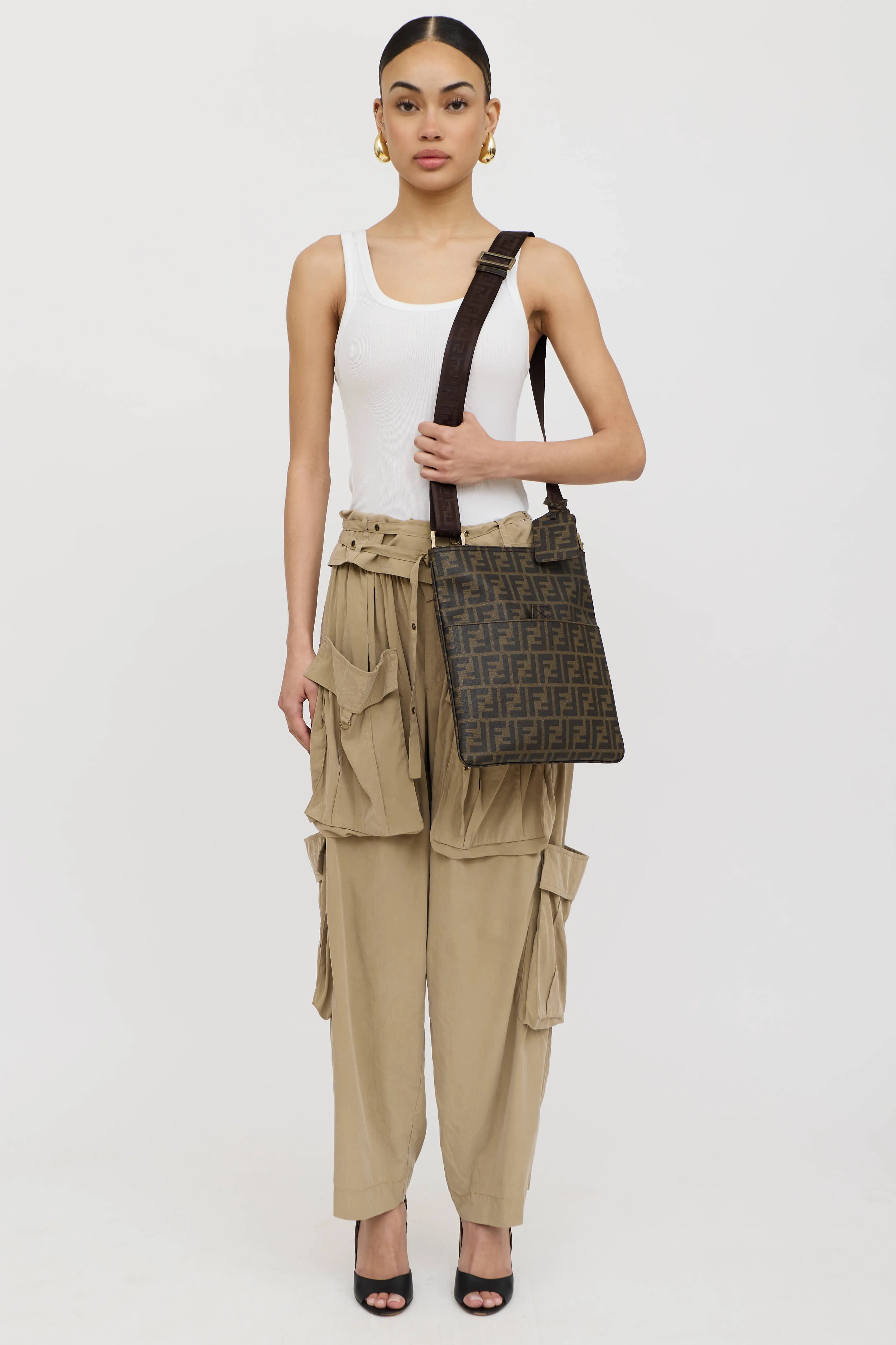 Zucca Crossbody Messenger Bag sold by VSP Consignment product image thumbnail 2