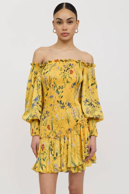 Smocked Floral Dress sold by VSP Consignment