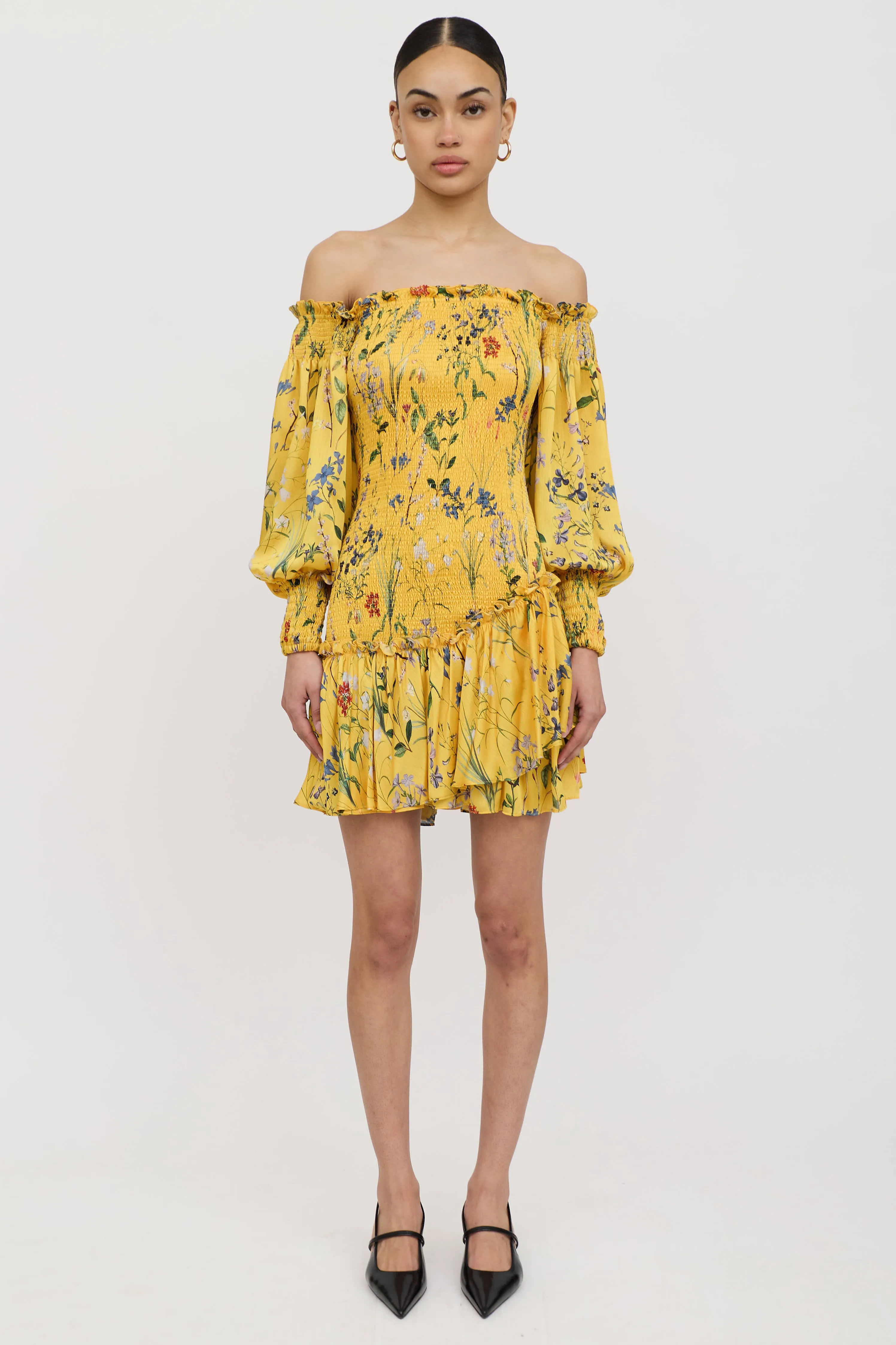 Smocked Floral Dress sold by VSP Consignment product image thumbnail 2