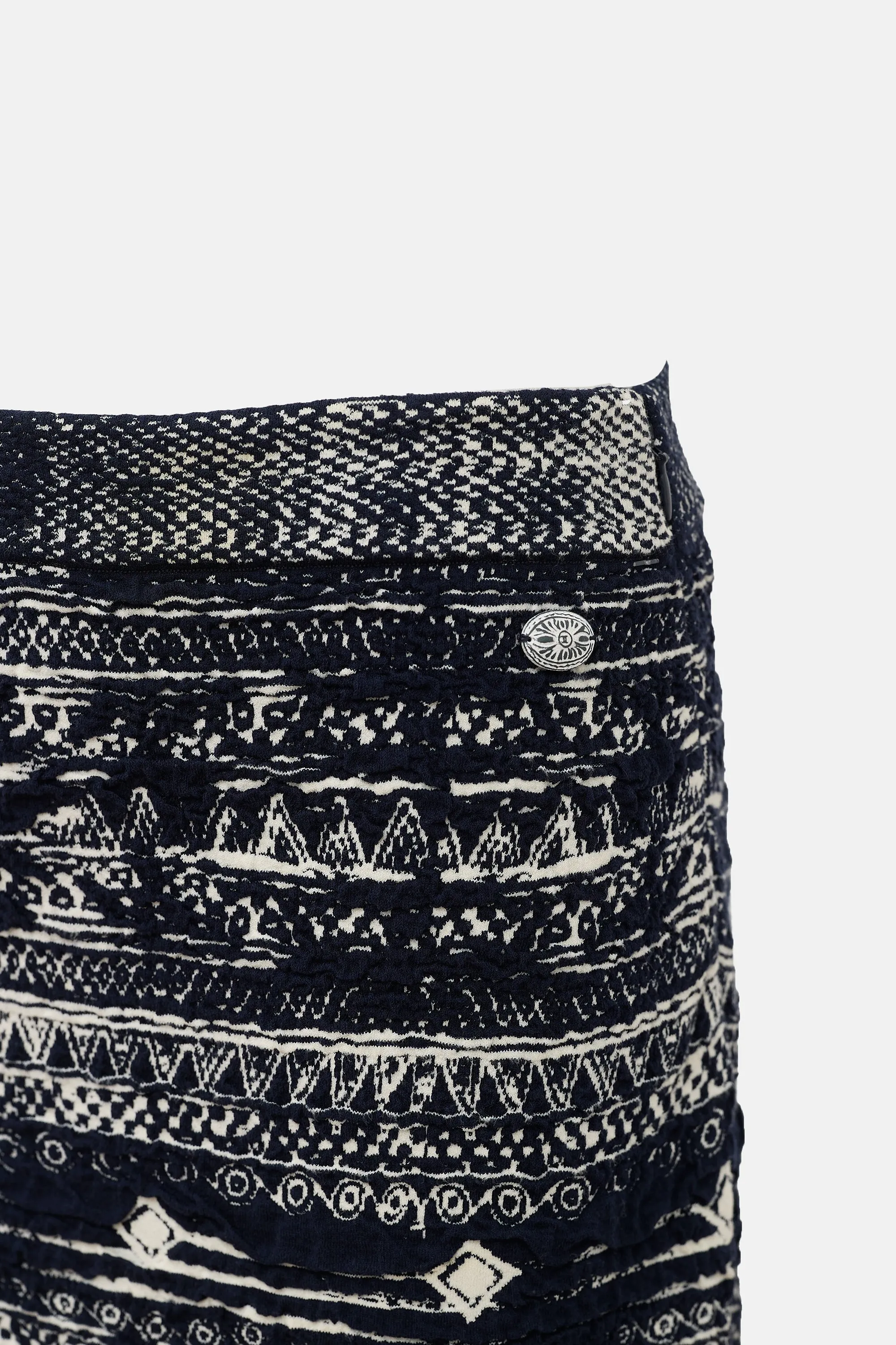 Cloqué Jacquard Knit Skirt sold by VSP Consignment product image thumbnail 2