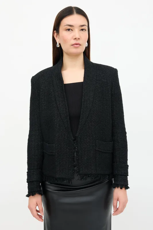 Tweed Fringe Jacket made by Isabel Marant