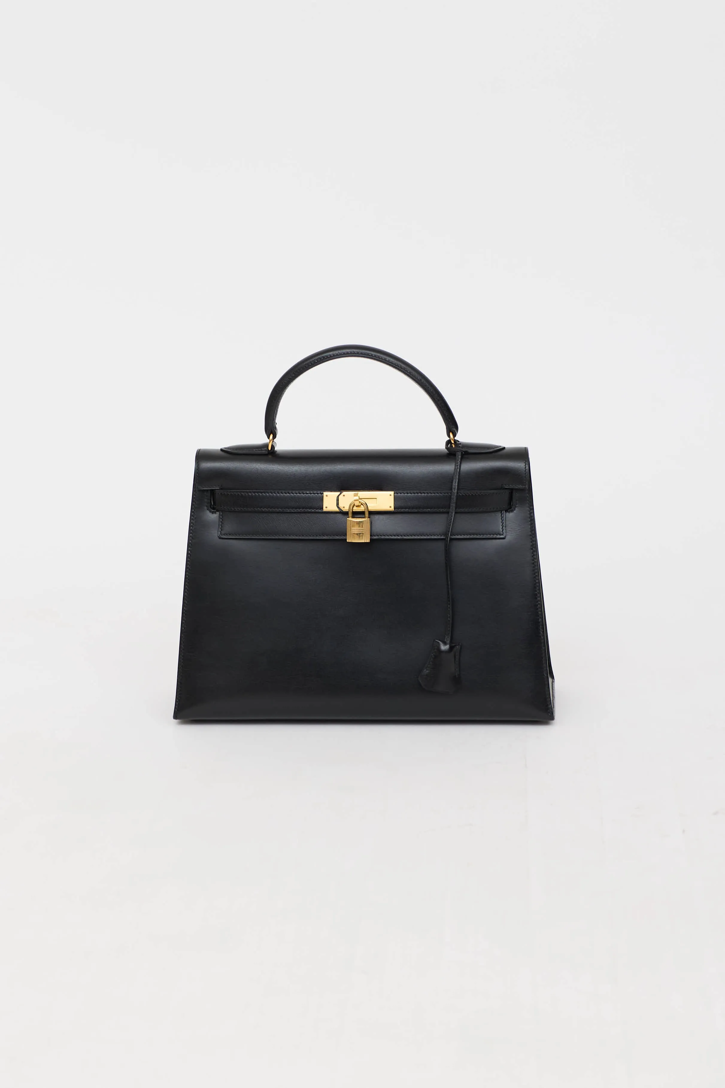 1989 Noir Box Kelly 32 Sellier Bag sold by VSP Consignment product image thumbnail 2