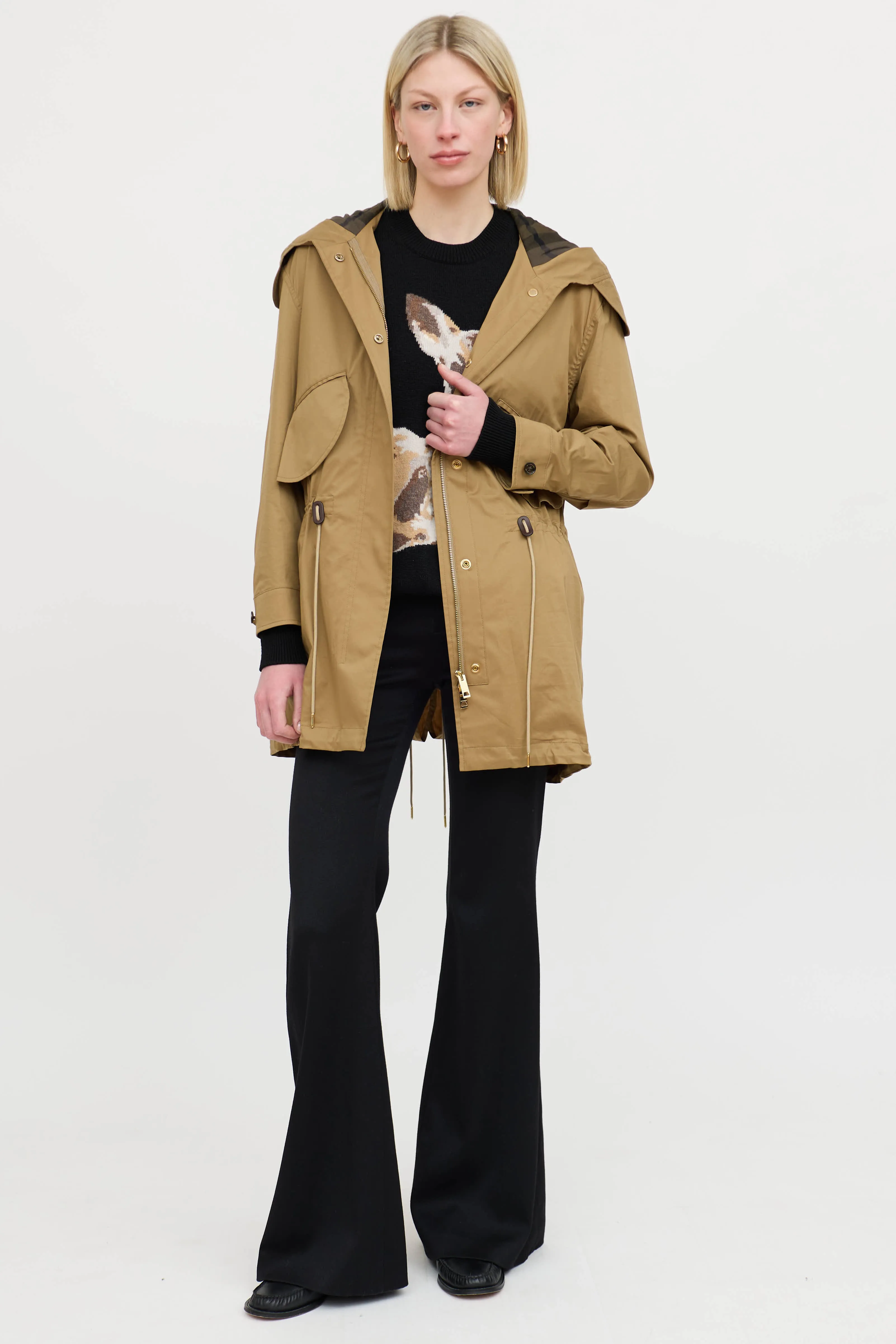 Drawstring Parka Coat sold by VSP Consignment product image thumbnail 5