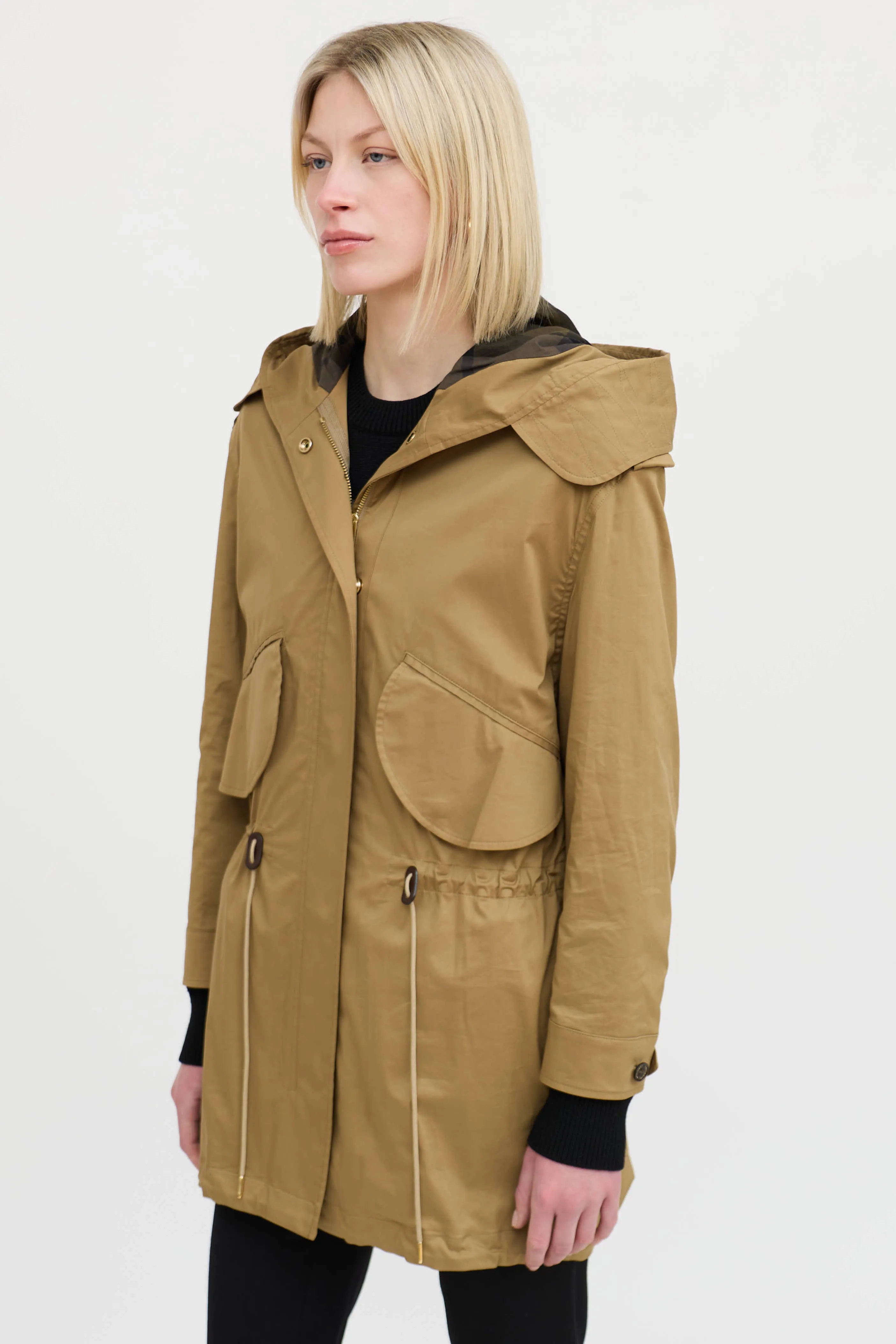 Drawstring Parka Coat sold by VSP Consignment product image thumbnail 3