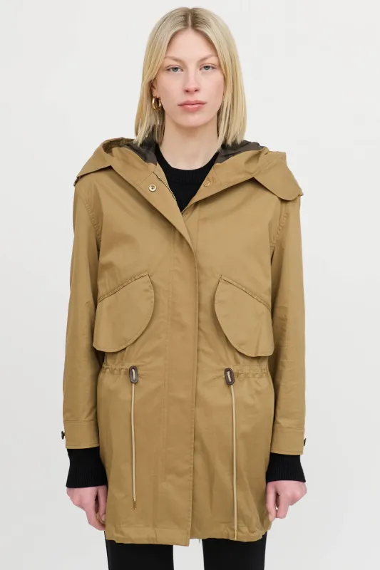Drawstring Parka Coat sold by VSP Consignment
