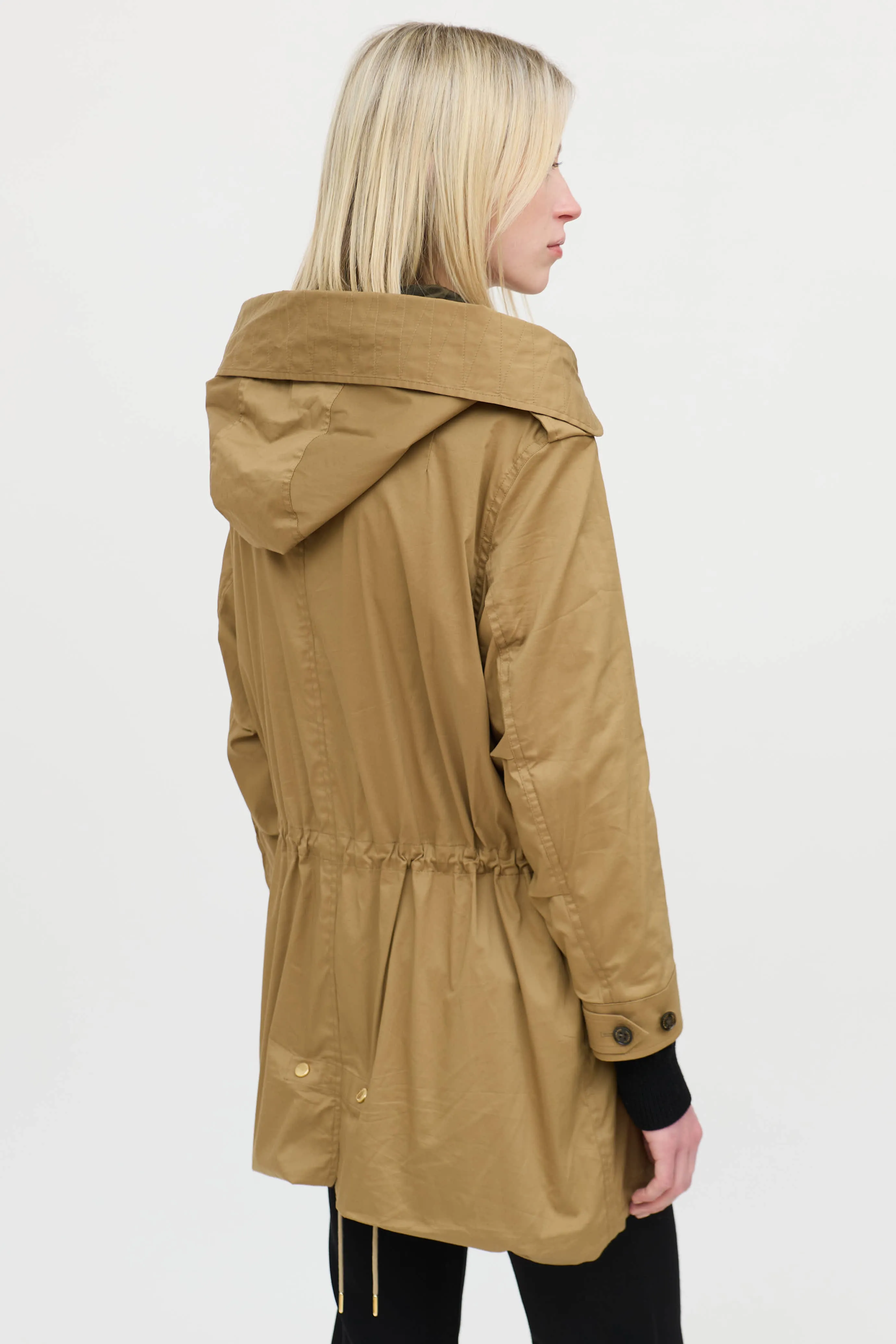 Drawstring Parka Coat sold by VSP Consignment product image thumbnail 4