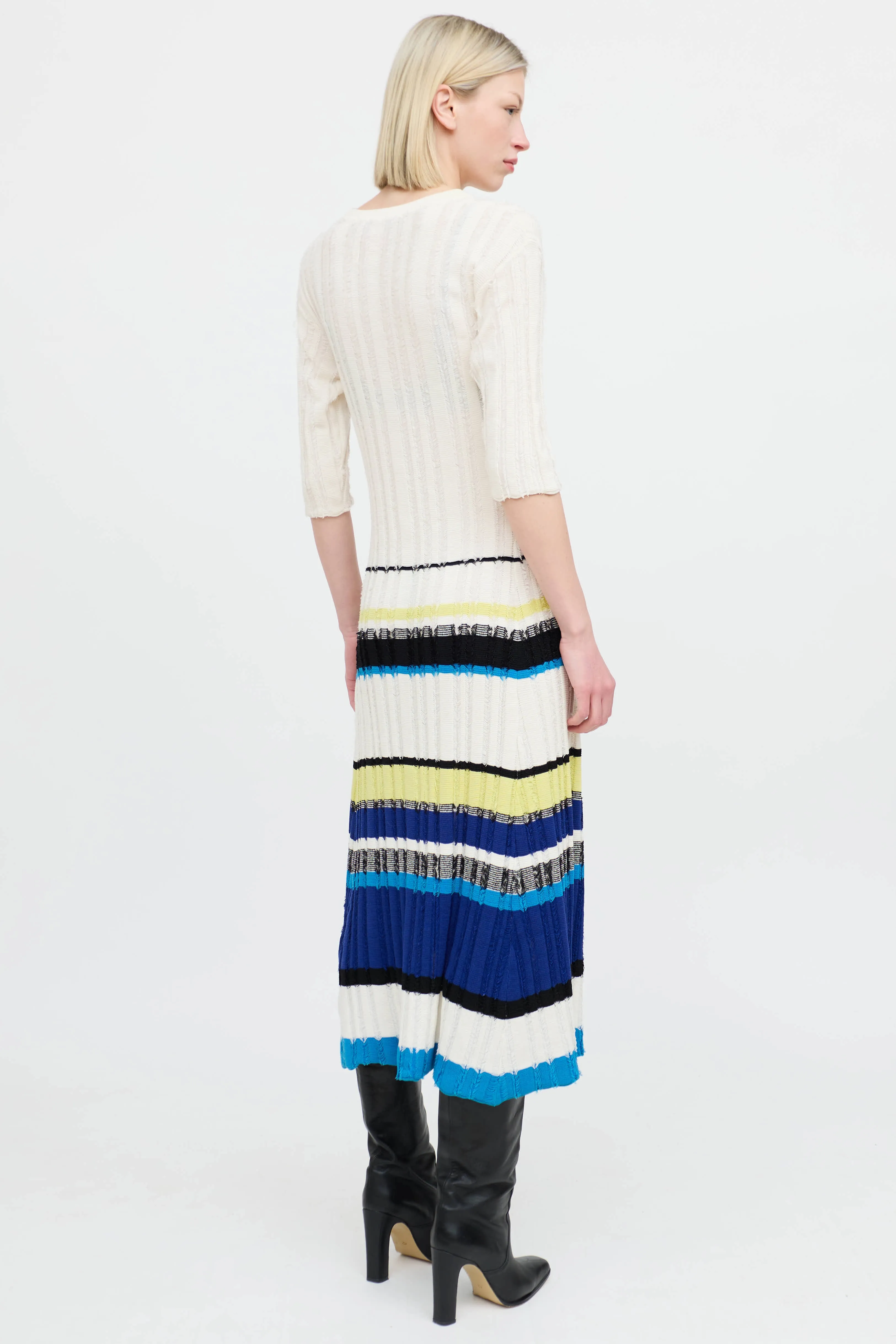 Knit Stripe Dress sold by VSP Consignment product image thumbnail 4