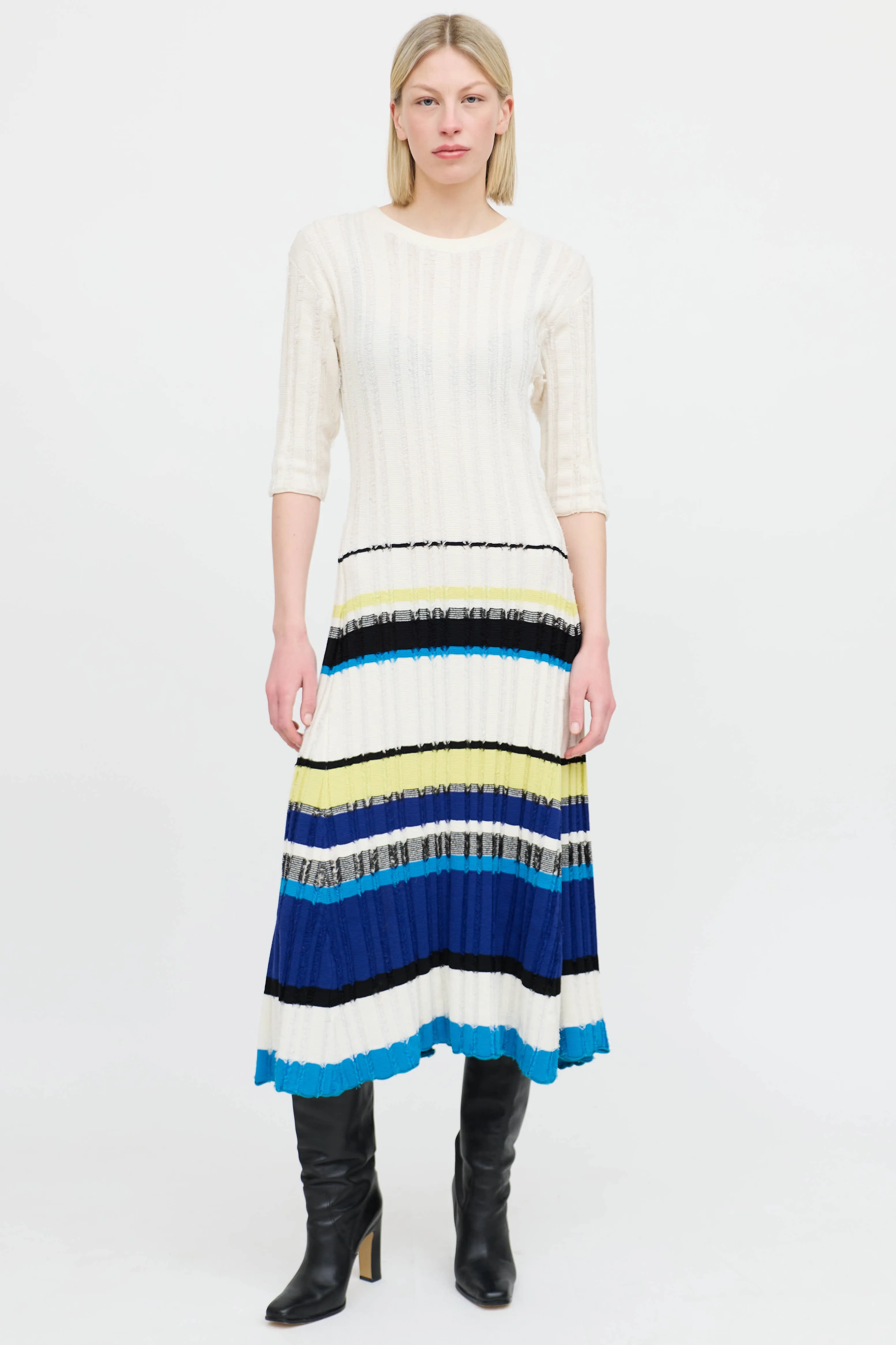 Knit Stripe Dress sold by VSP Consignment product image thumbnail 5