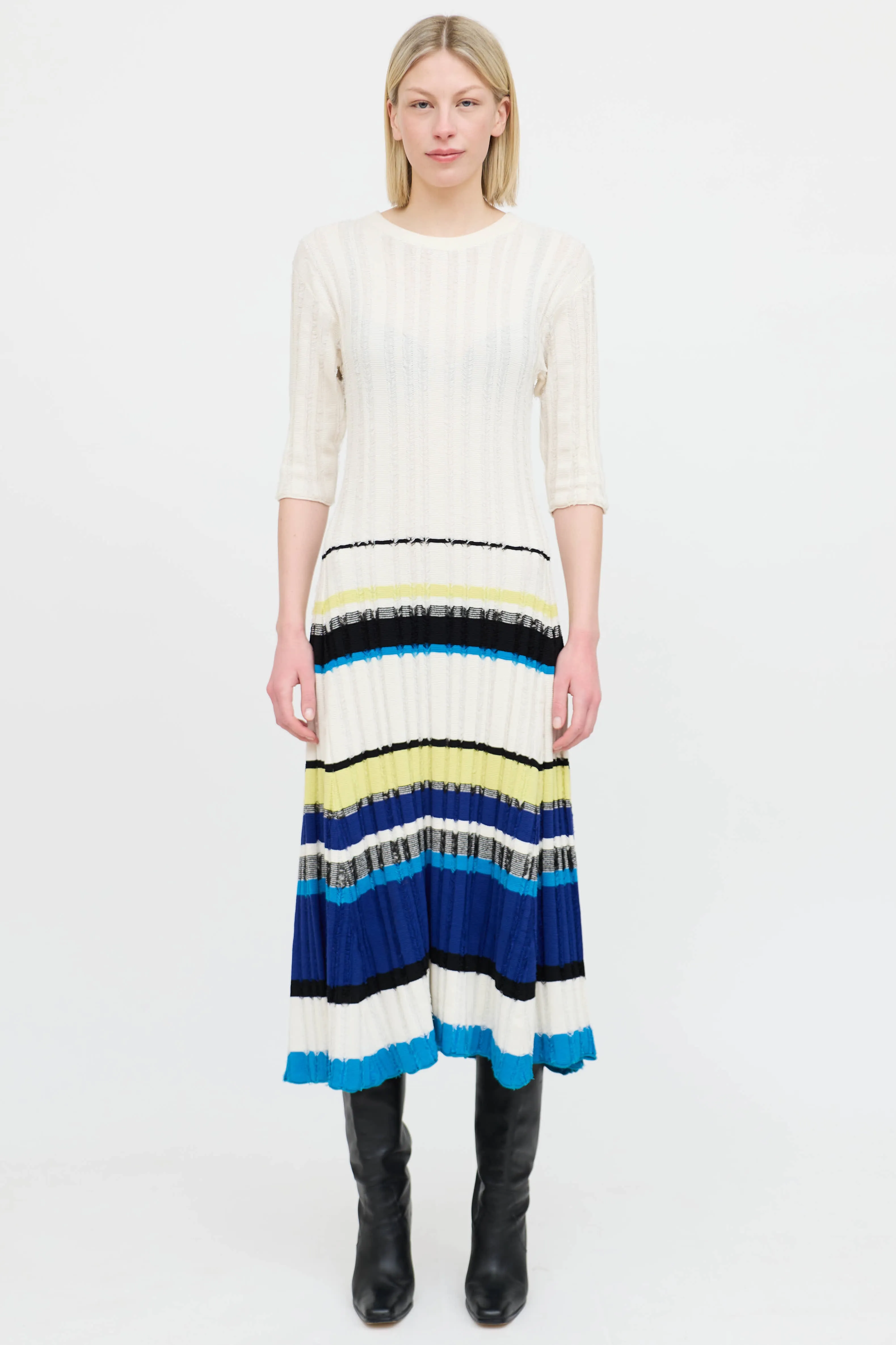 Knit Stripe Dress sold by VSP Consignment