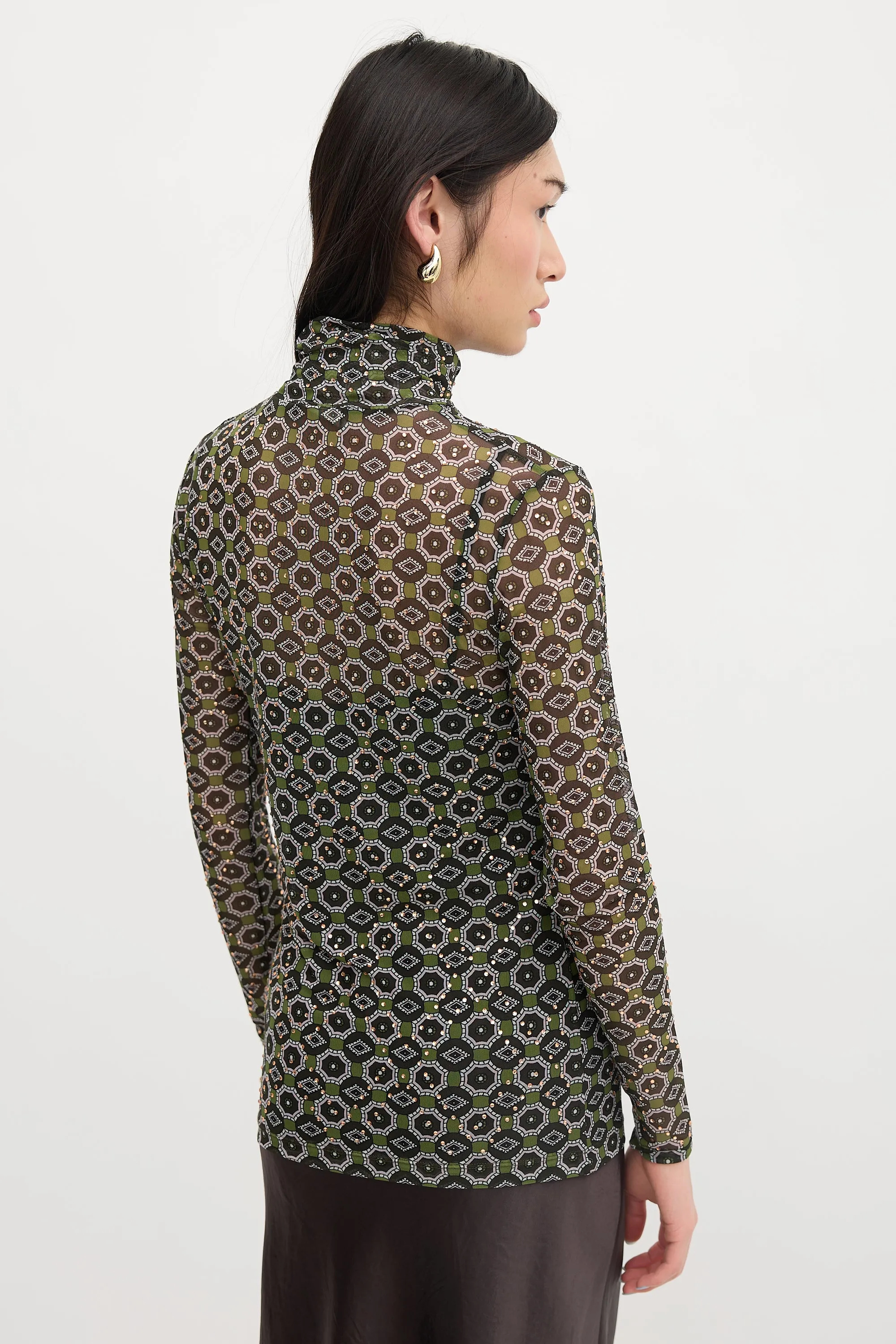 Mesh Hoyser Top sold by VSP Consignment product image thumbnail 4