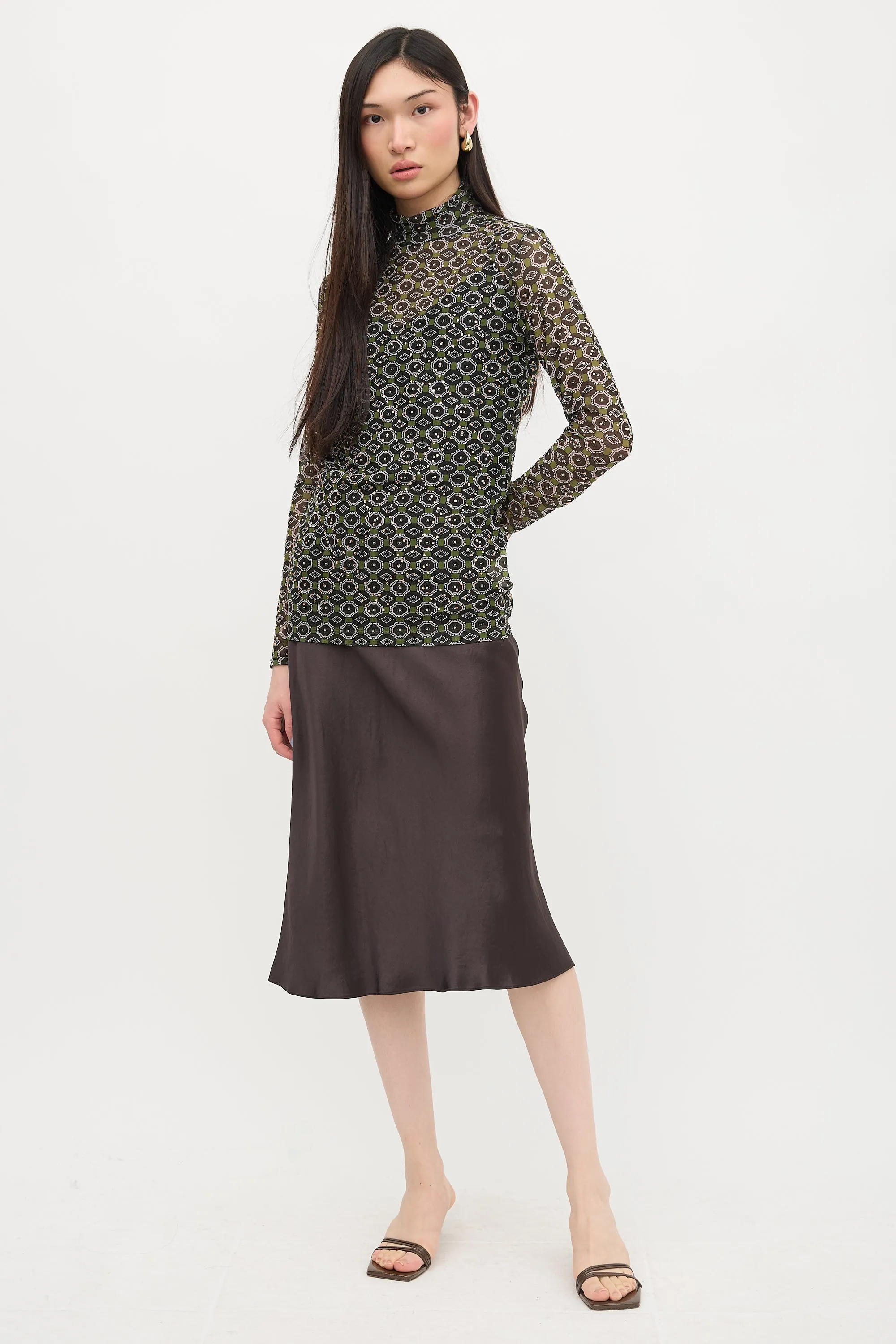 Mesh Hoyser Top sold by VSP Consignment product image thumbnail 5