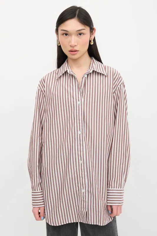 Striped Santos Shirt made by Studio Nicholson