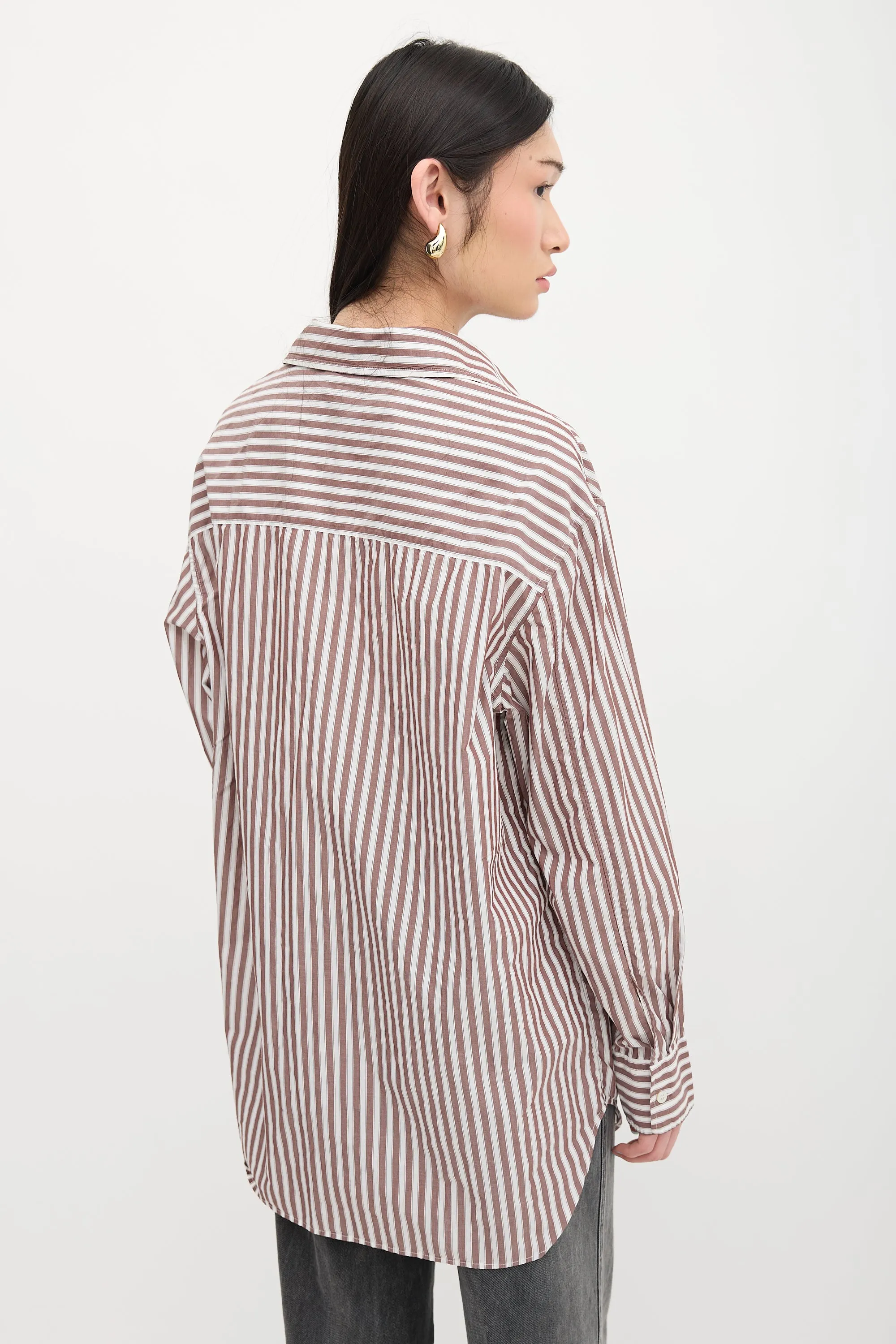 Striped Santos Shirt sold by VSP Consignment product image thumbnail 4