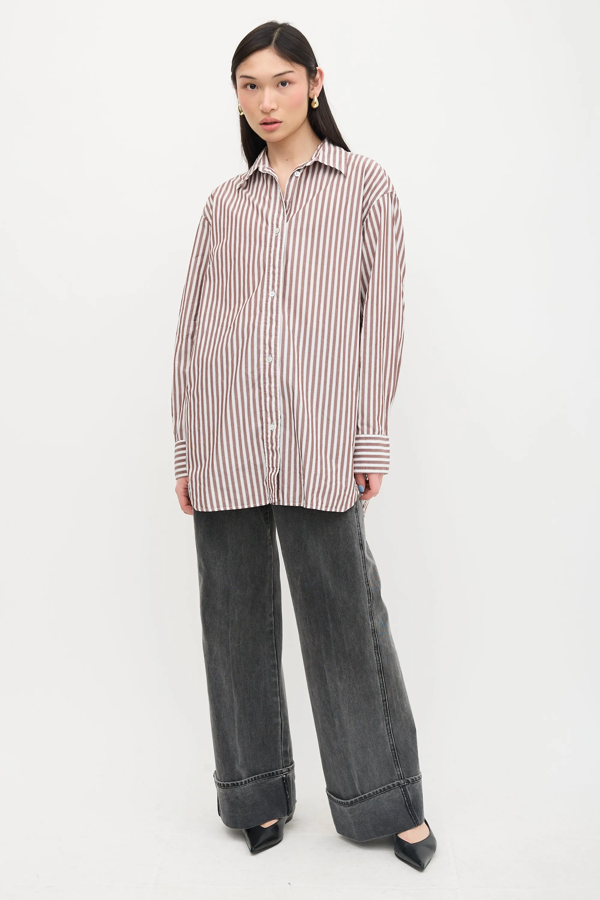 Striped Santos Shirt sold by VSP Consignment product image thumbnail 2