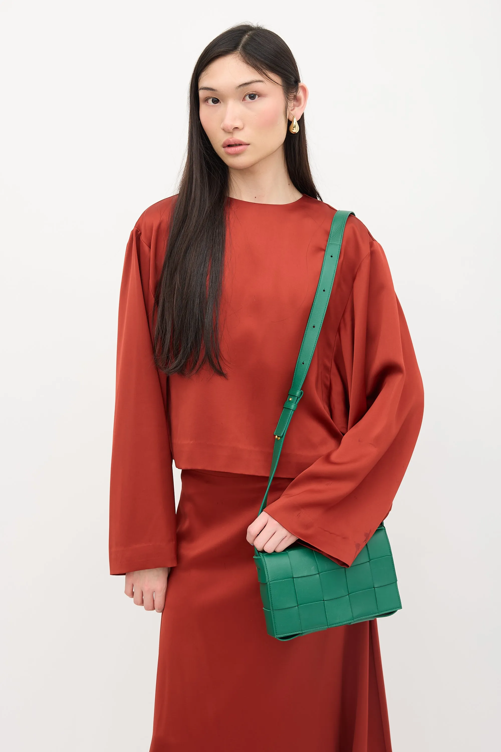 Leather Cassette Bag sold by VSP Consignment product image thumbnail 4