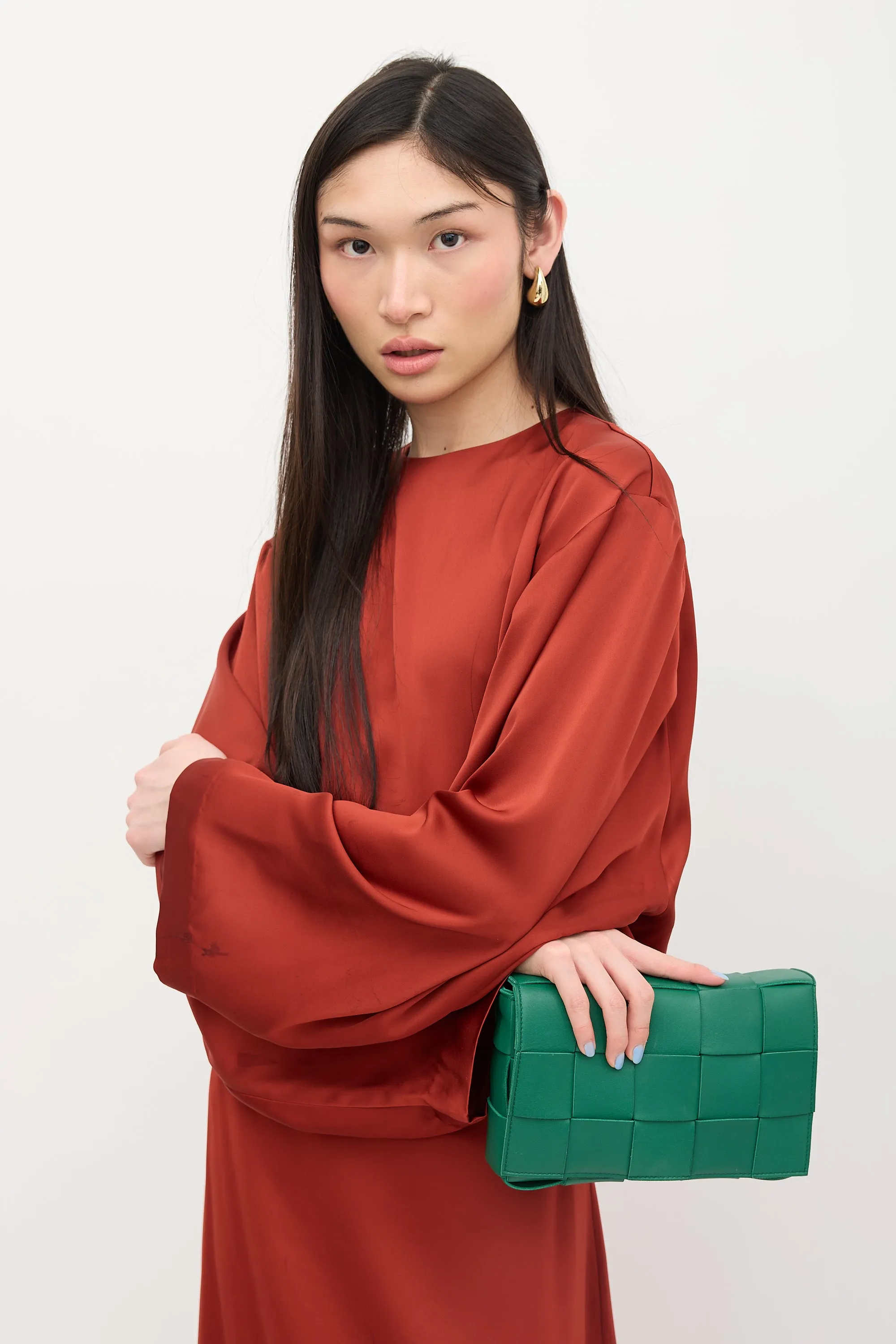 Leather Cassette Bag sold by VSP Consignment product image thumbnail 5