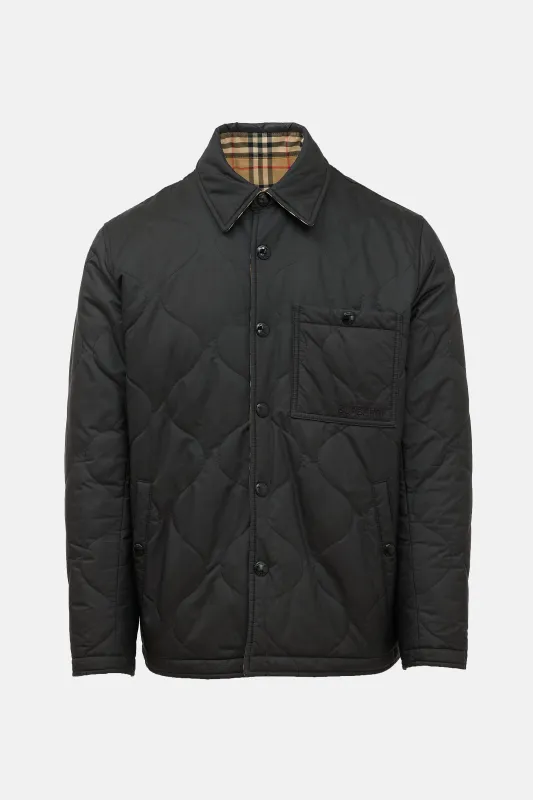 Quilted Check Jacket sold by VSP Consignment