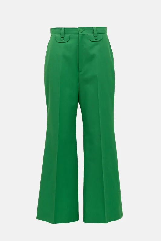 Wool Flared Leg Trouser sold by VSP Consignment