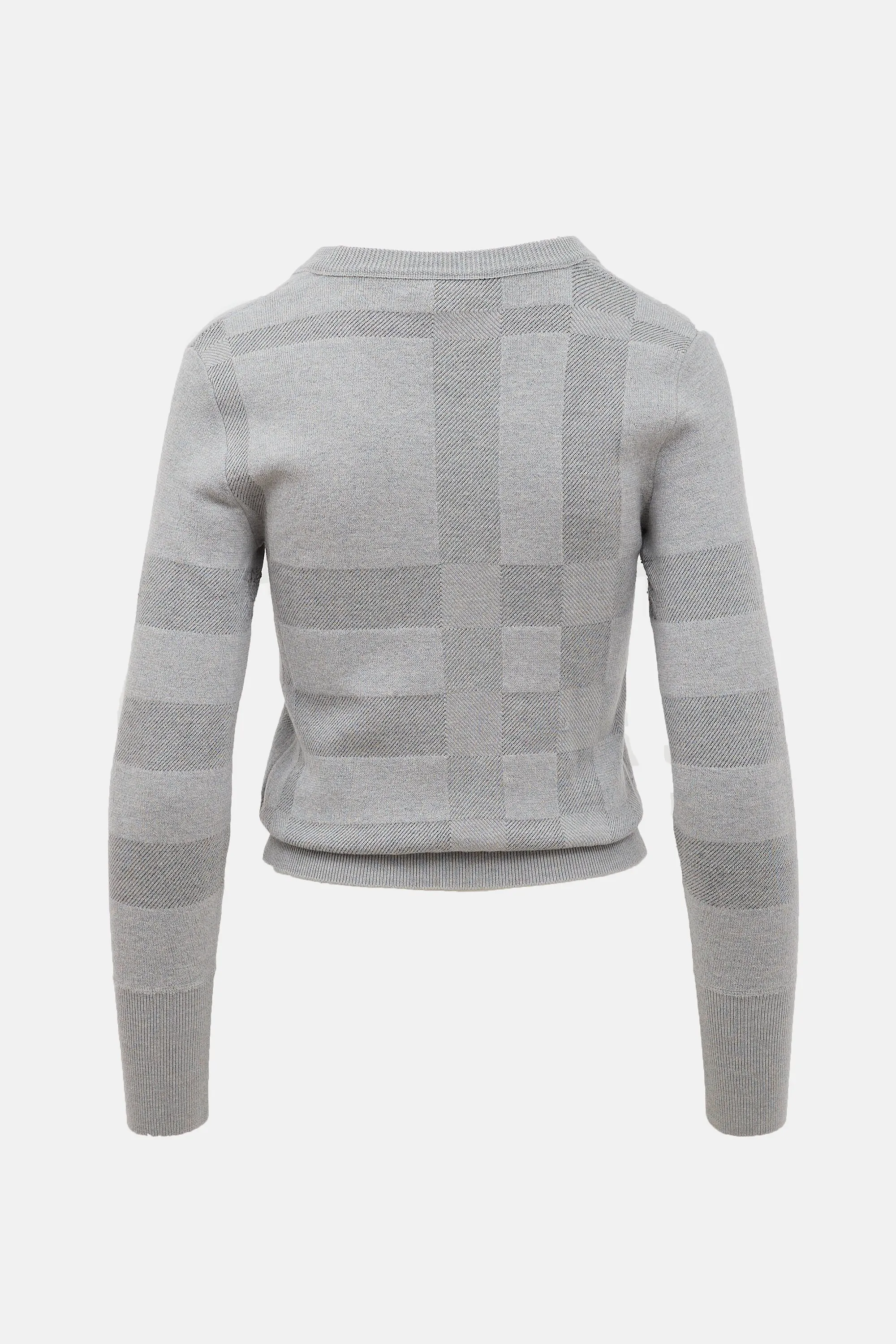 Wool Check Sweater sold by VSP Consignment product image thumbnail 2