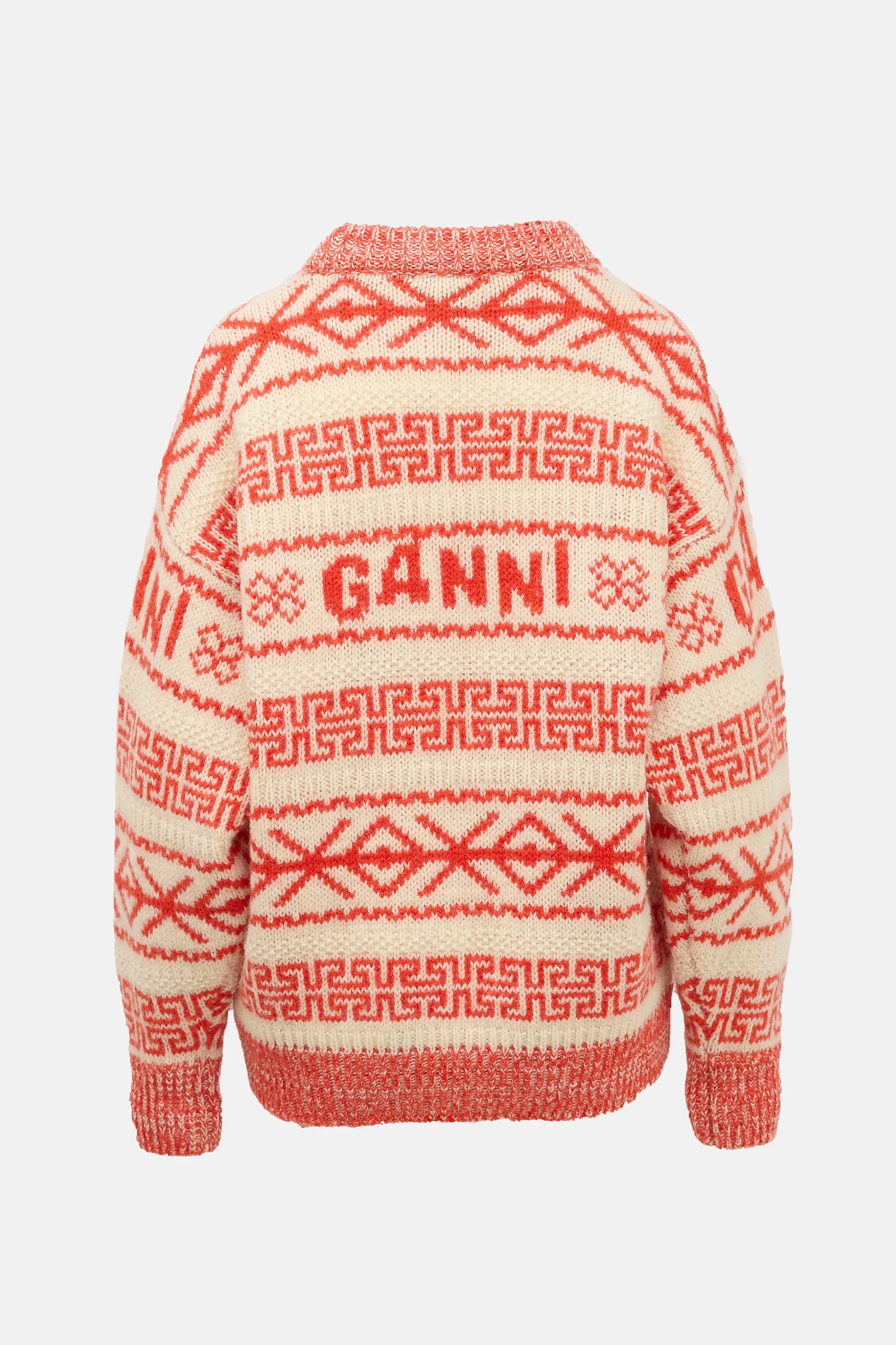 Wool Fair Isle Oversized Sweater sold by VSP Consignment product image thumbnail 2