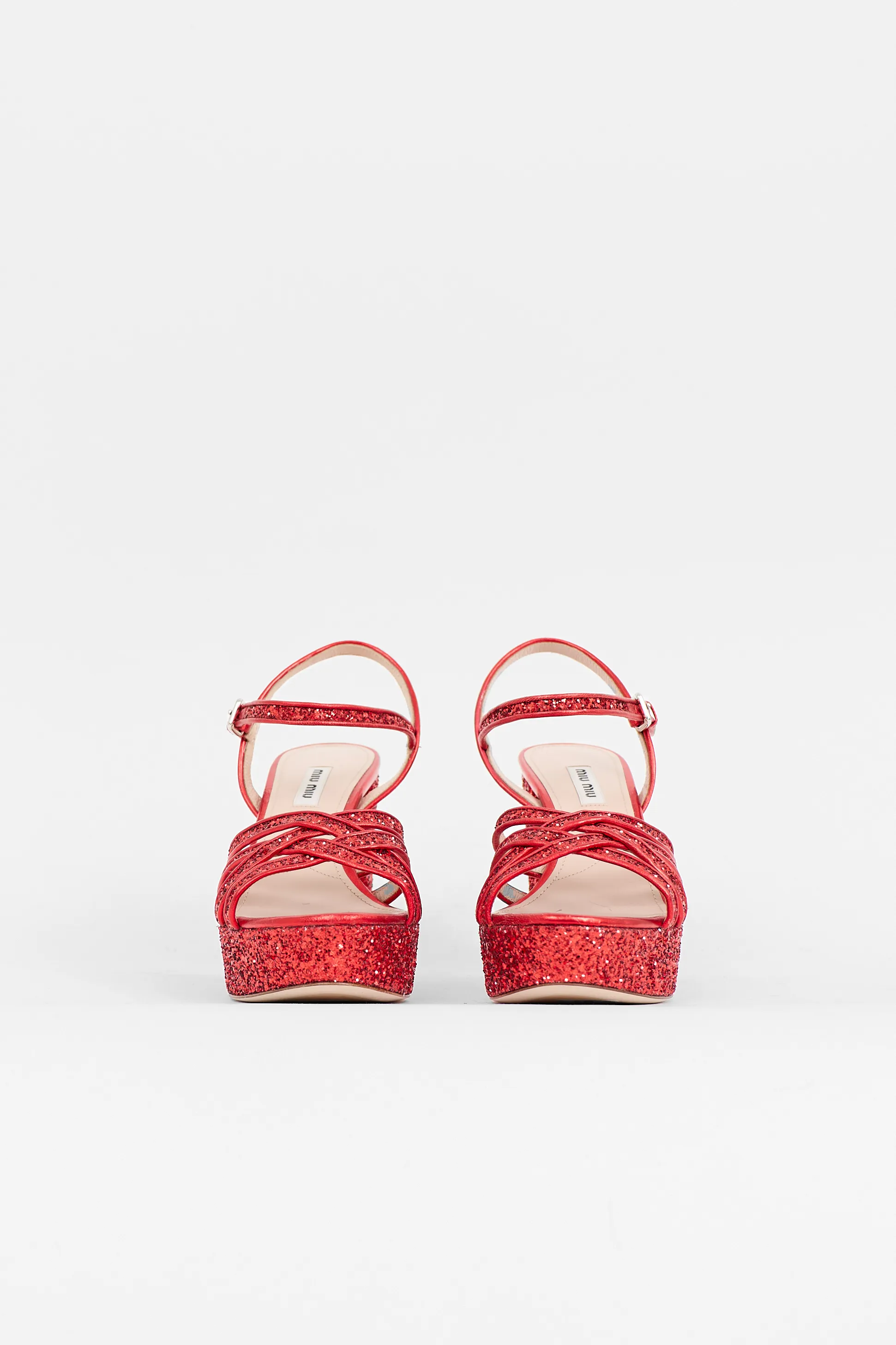Glitter Platform Sandal sold by VSP Consignment product image thumbnail 3