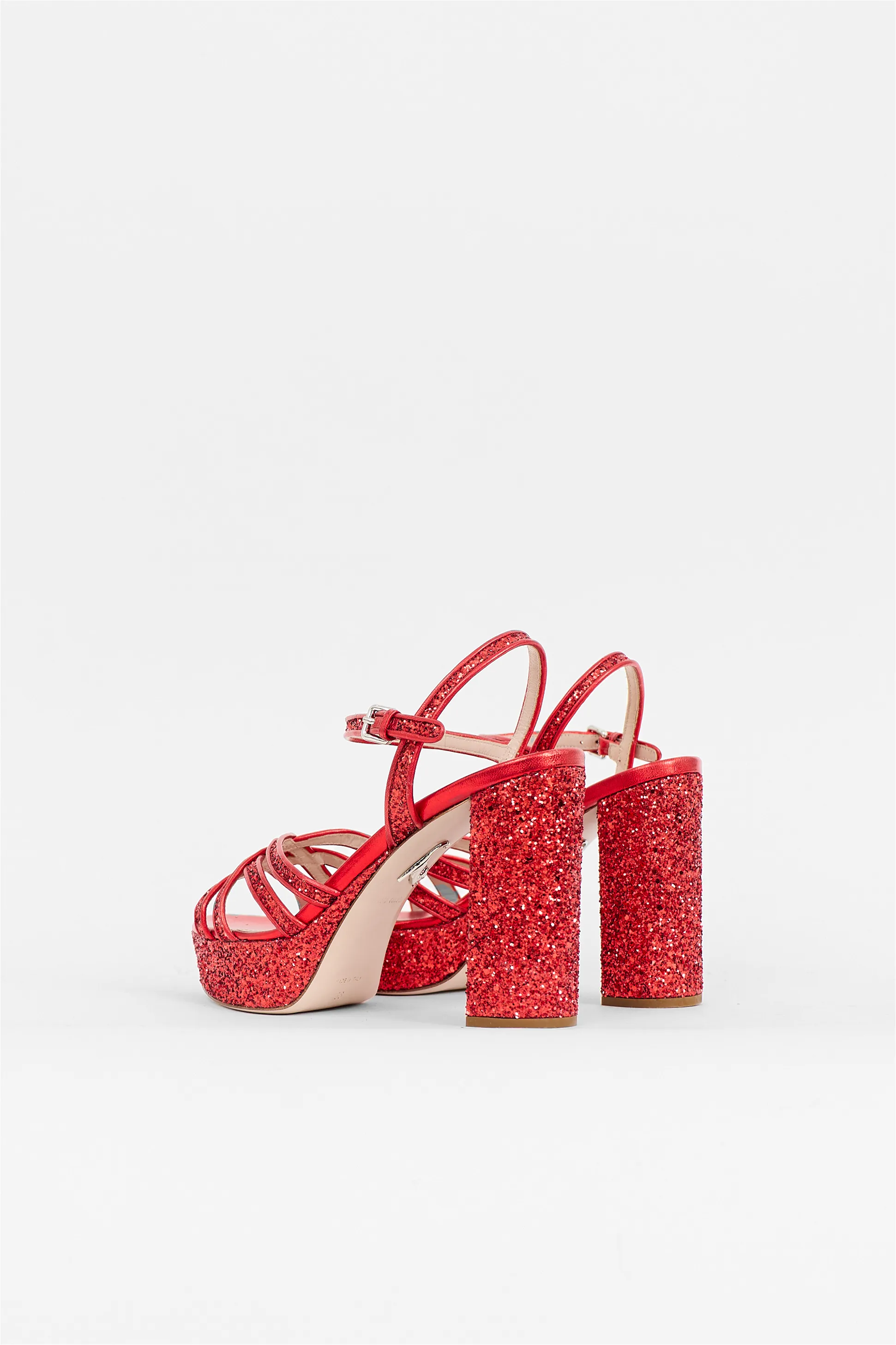 Glitter Platform Sandal sold by VSP Consignment product image thumbnail 4