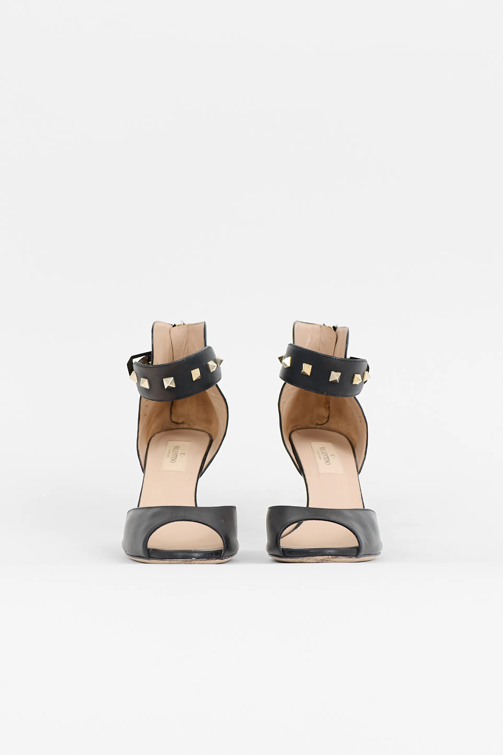 Leather Rockstud Sandal sold by VSP Consignment product image thumbnail 3