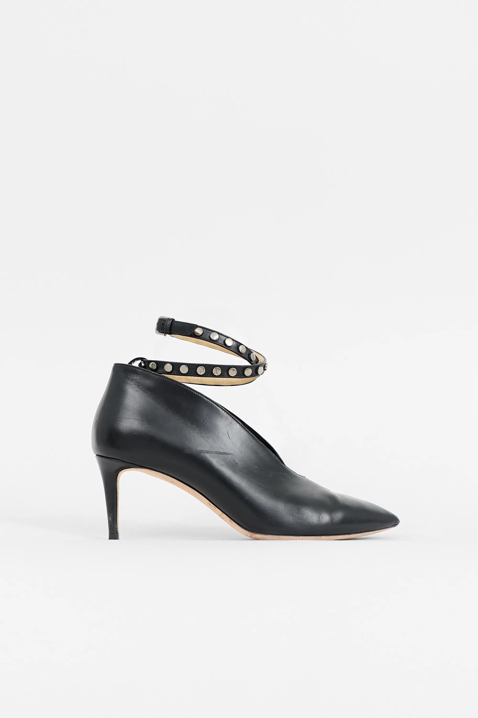 Leather Lark Bootie sold by VSP Consignment