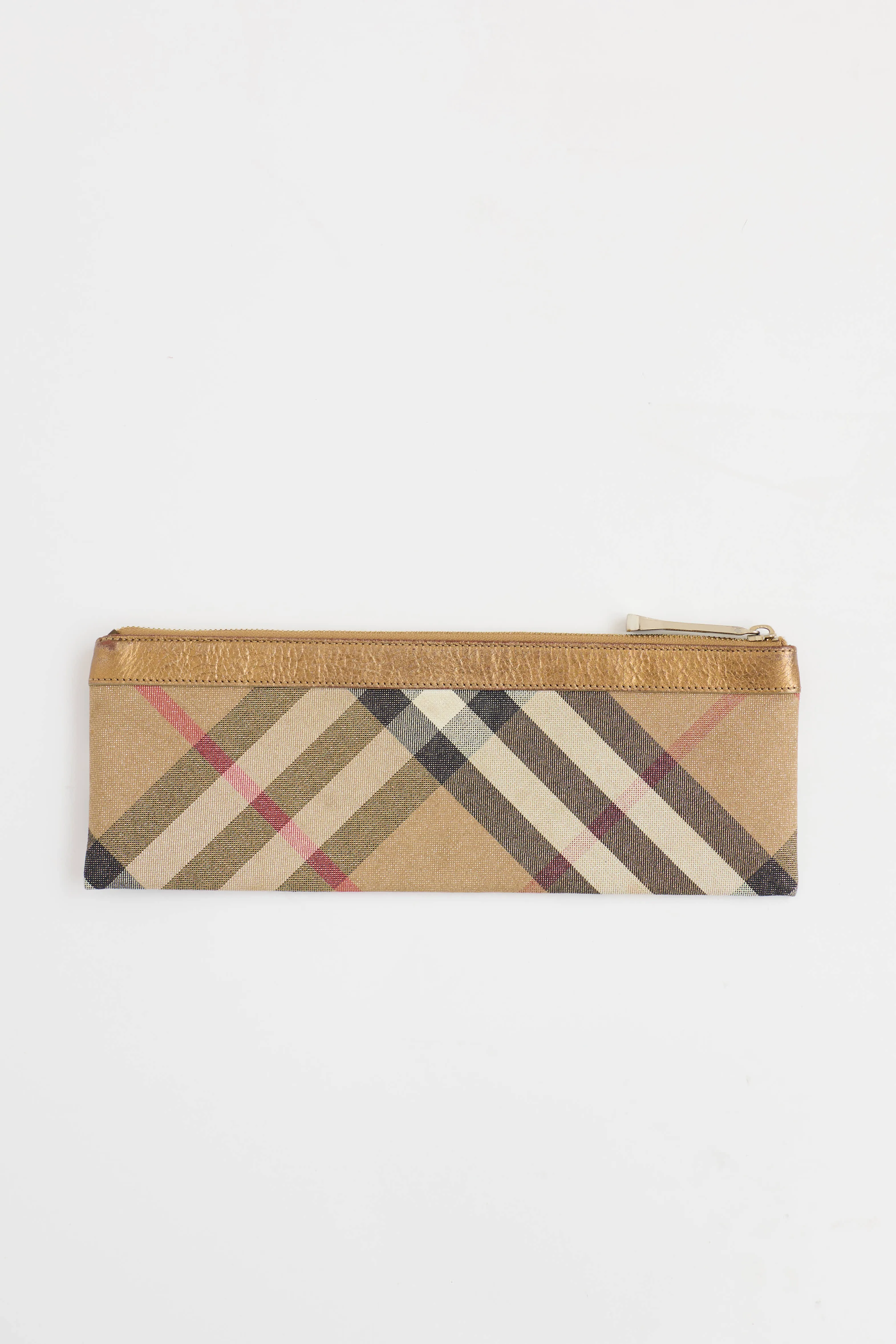Nova Check Long Pouch sold by VSP Consignment product image thumbnail 2