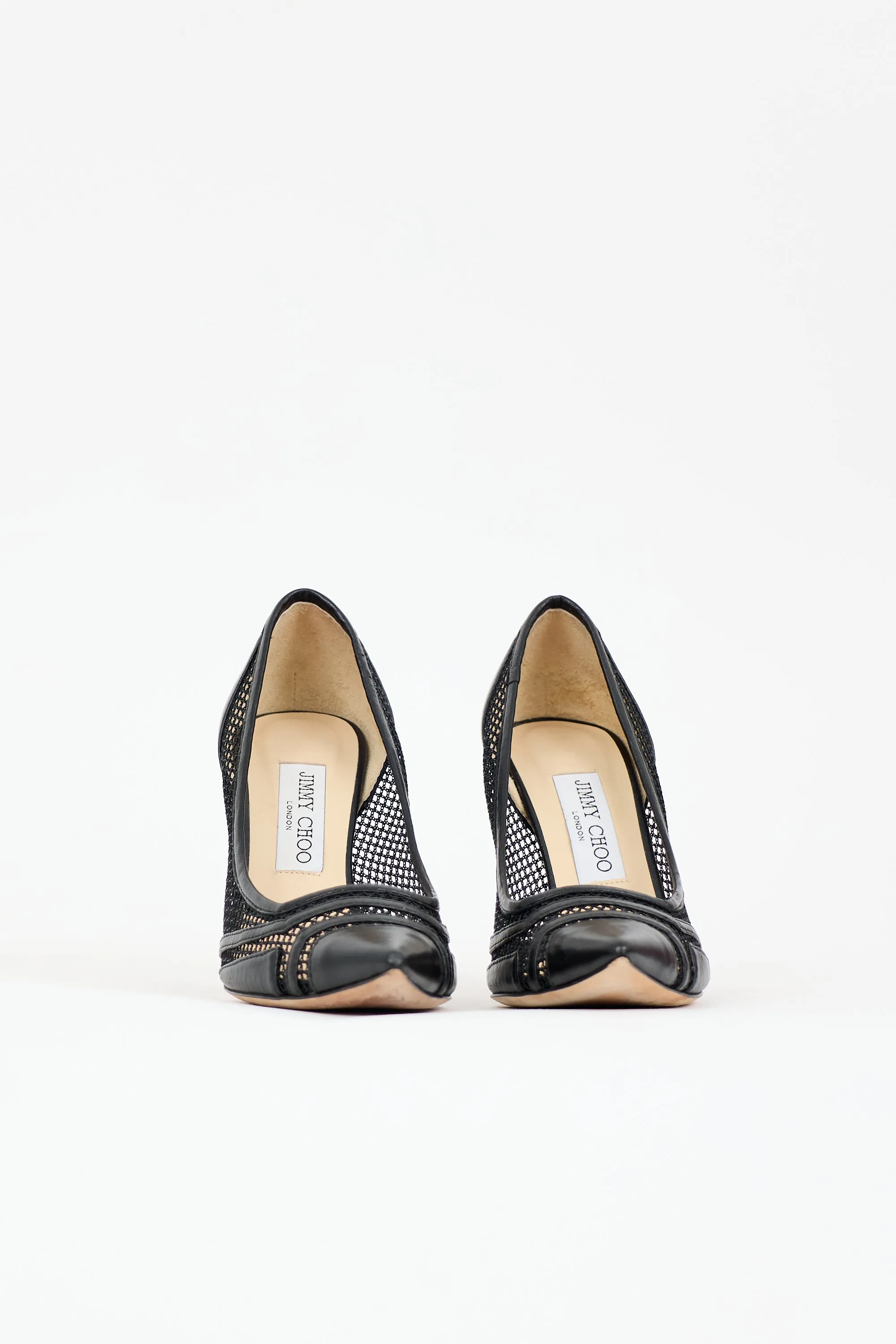 Leather & Mesh Hettie Pump sold by VSP Consignment product image thumbnail 3