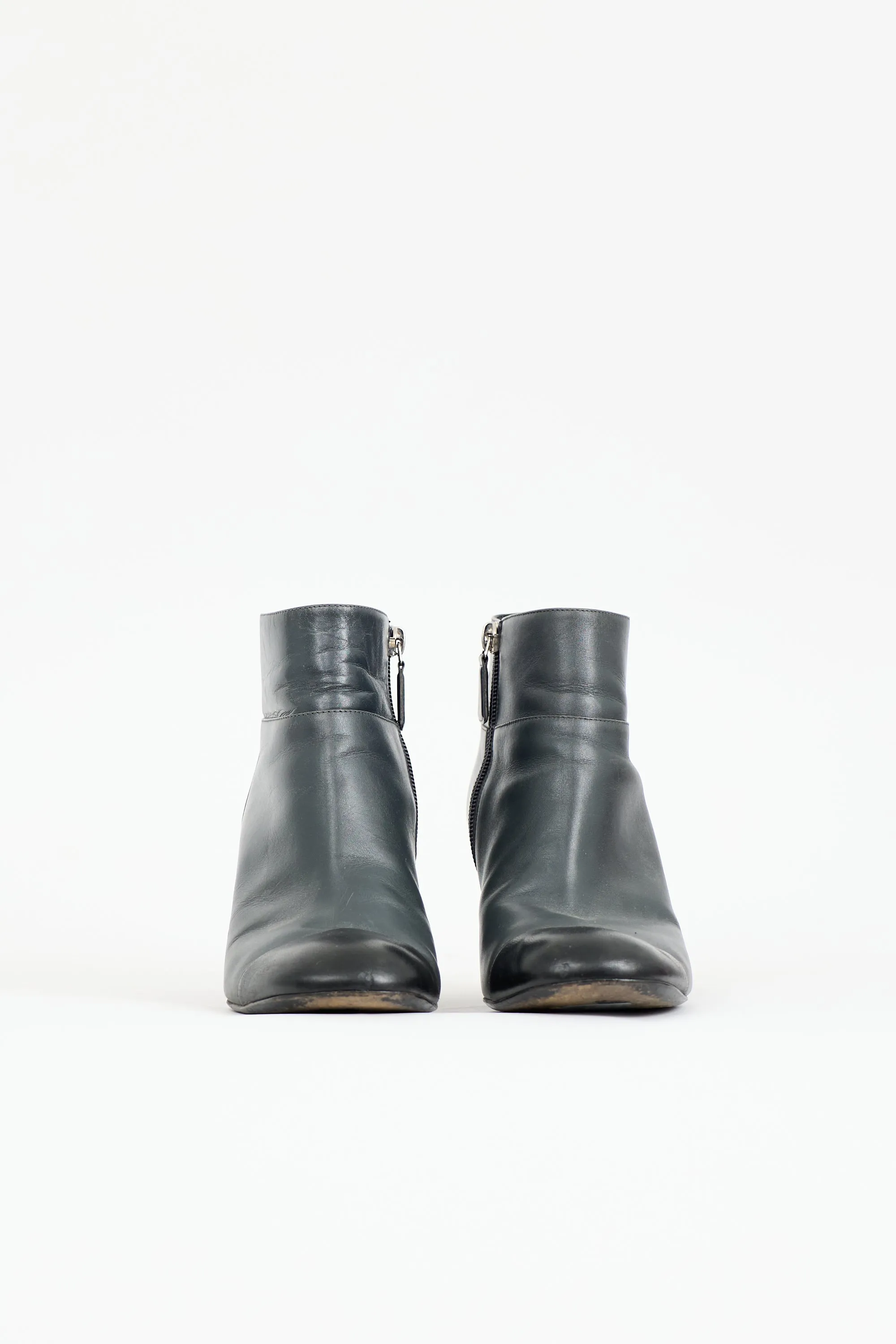 Leather CC Ankle Boot sold by VSP Consignment product image thumbnail 4