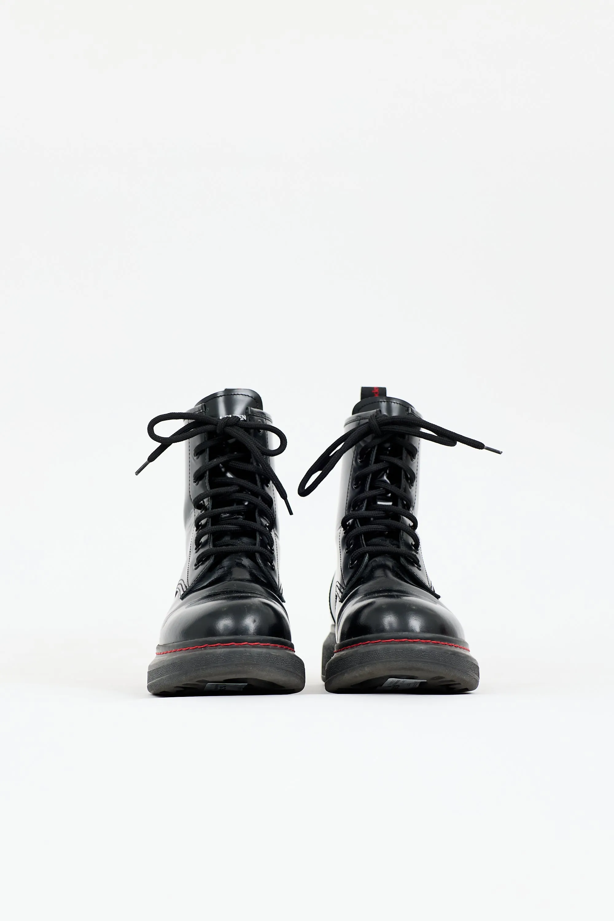 Leather Hybrid Combat Boot sold by VSP Consignment product image thumbnail 3