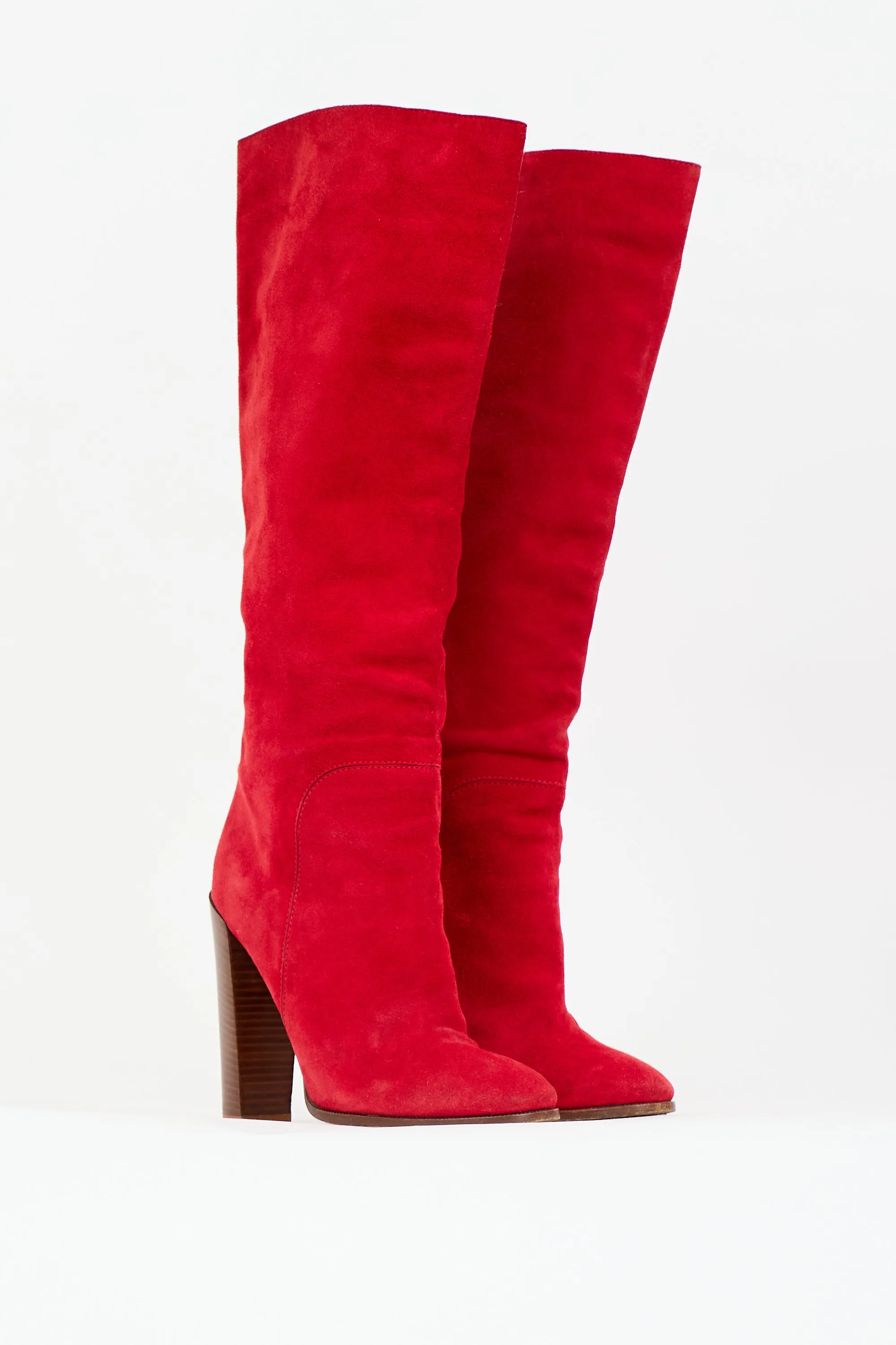 Suede Knee Boot sold by VSP Consignment product image thumbnail 2