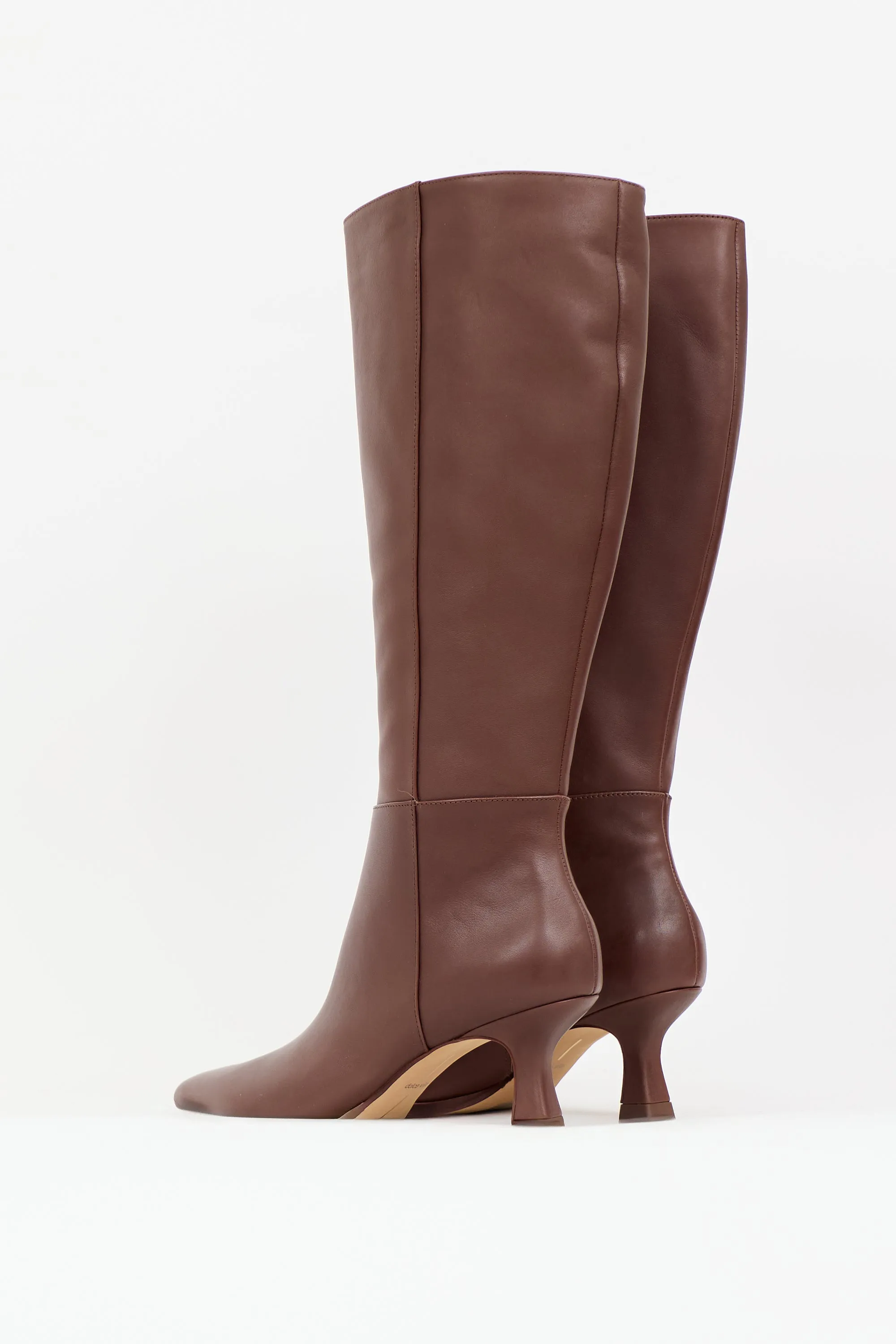 Leather Auggie Knee Boot sold by VSP Consignment product image thumbnail 4