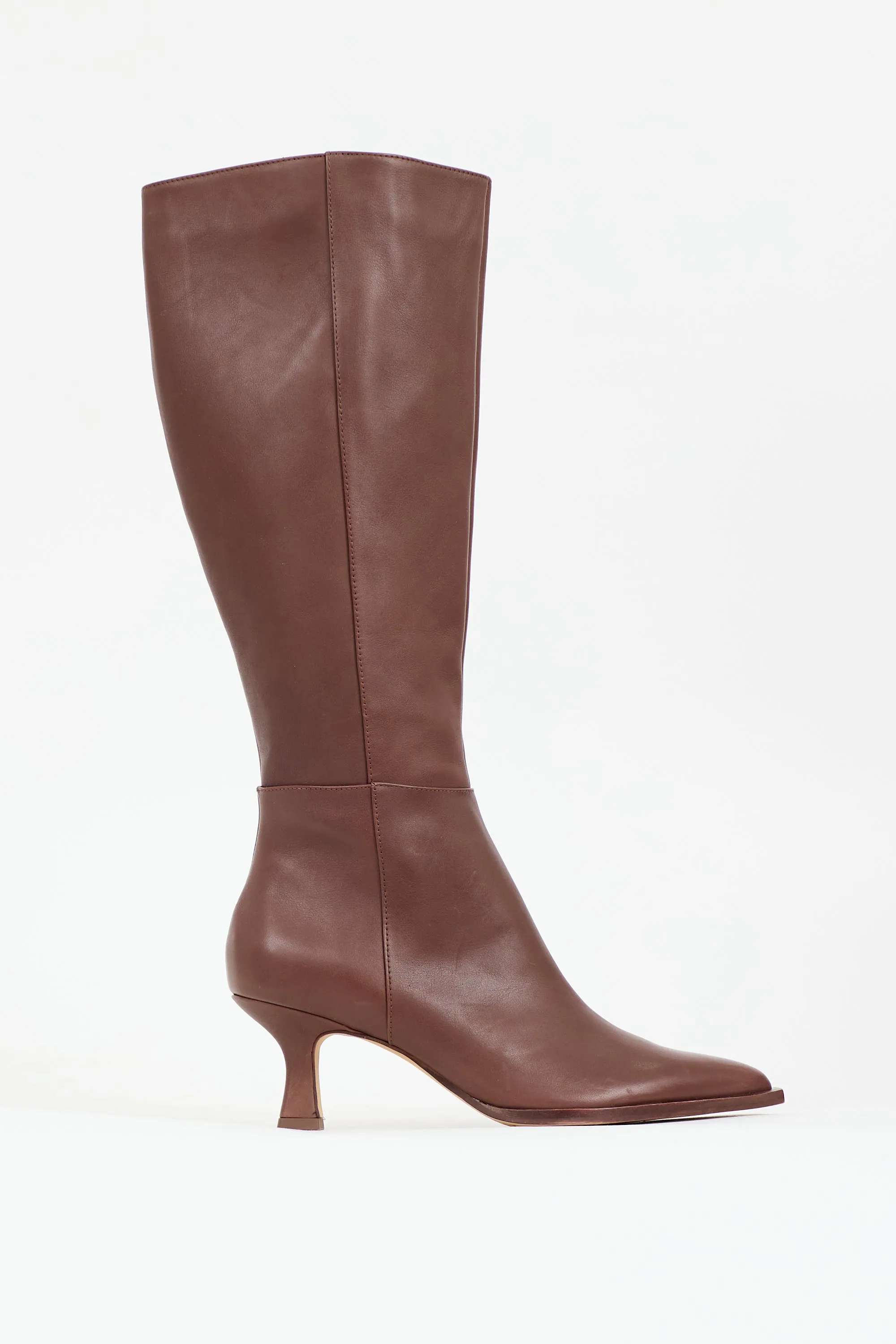 Leather Auggie Knee Boot sold by VSP Consignment