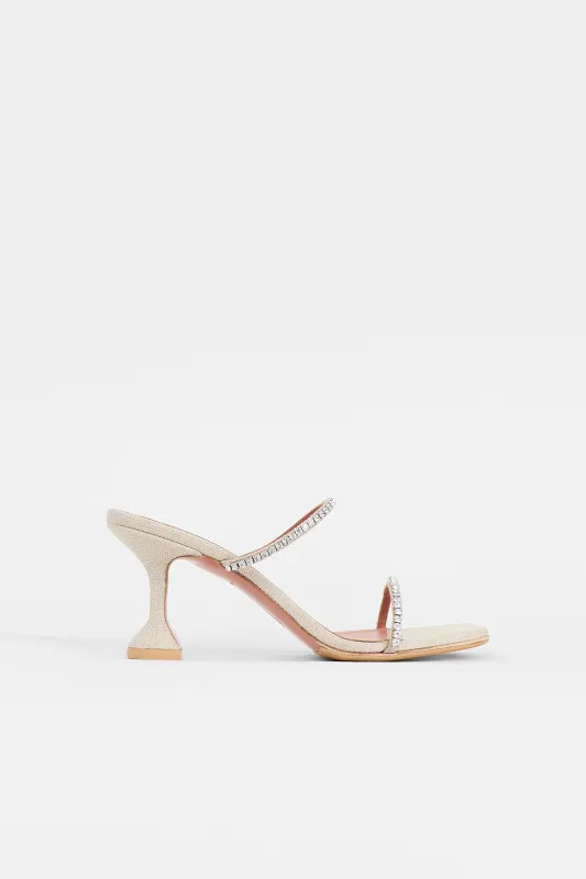 Canvas Gilda Embellished Sandal sold by VSP Consignment