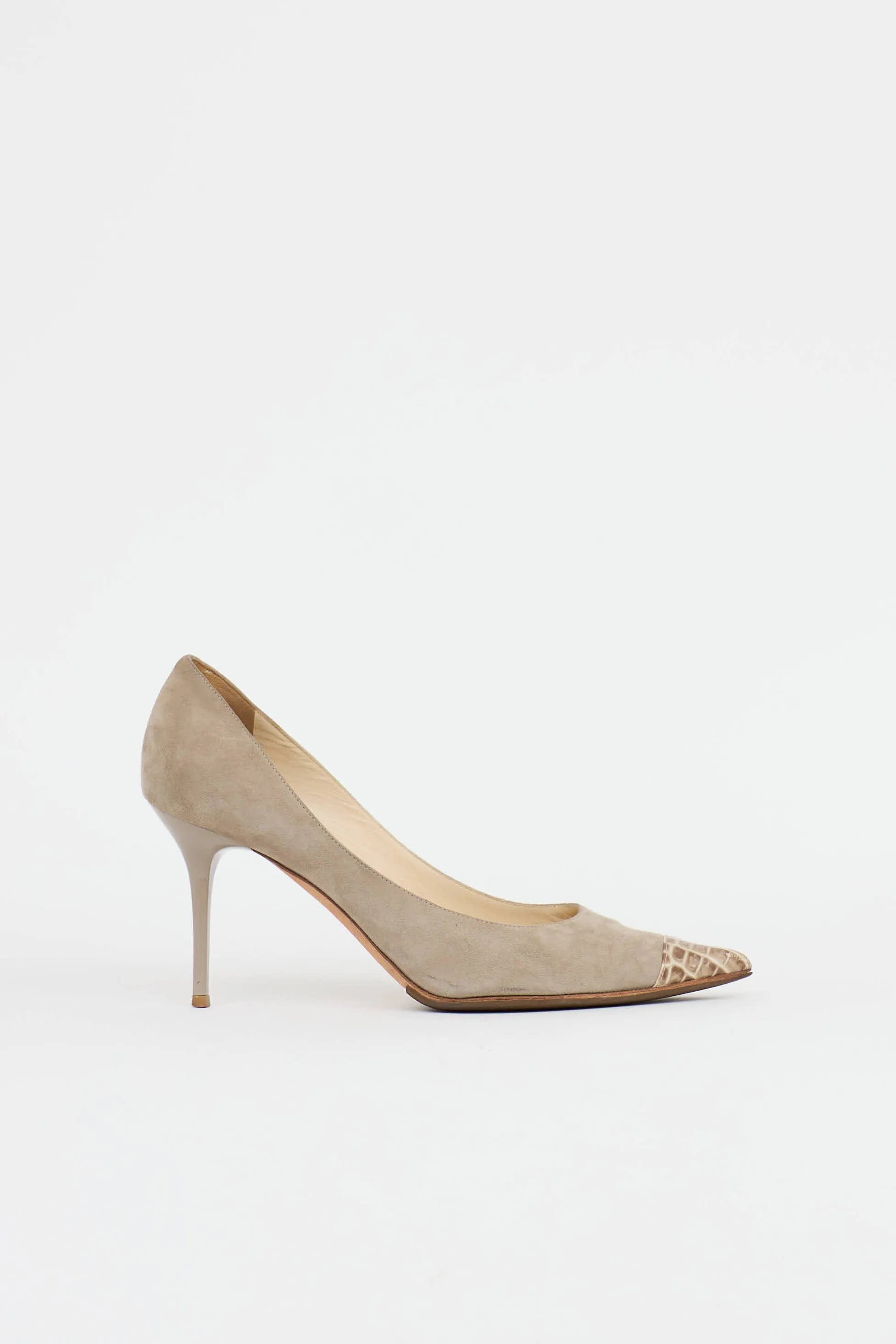 Suede Pump sold by VSP Consignment