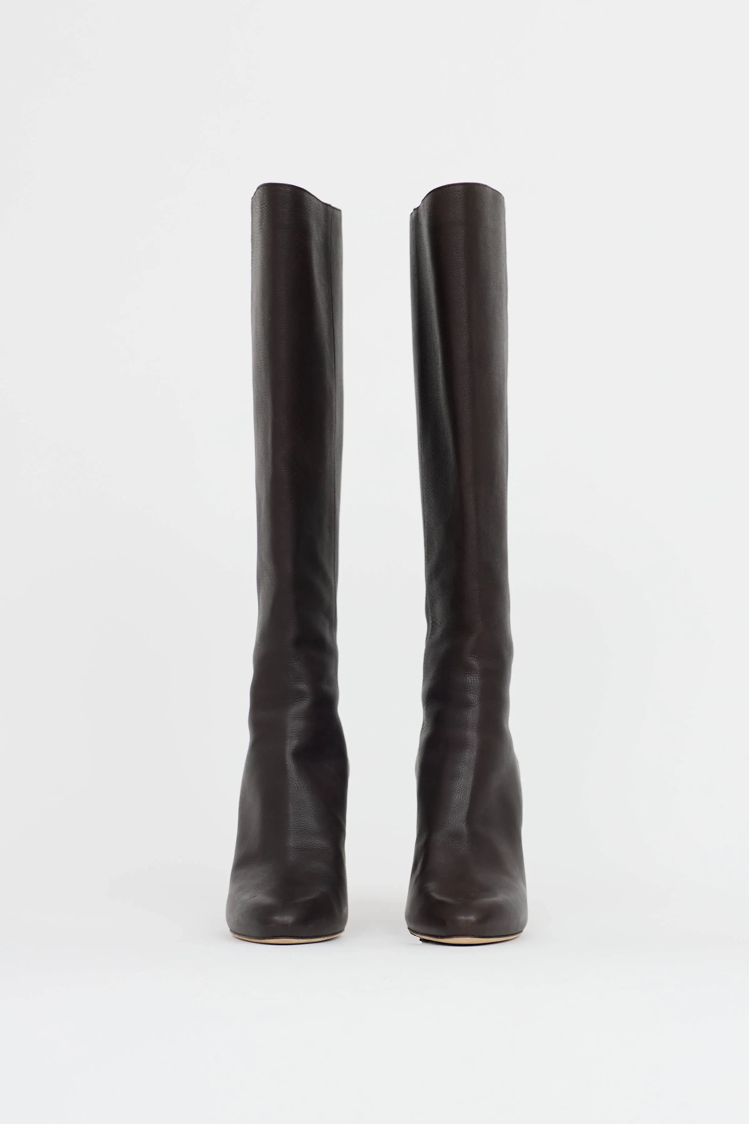 Leather Knee High Boot sold by VSP Consignment product image thumbnail 3