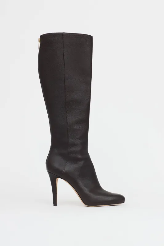 Leather Knee High Boot made by Jimmy Choo