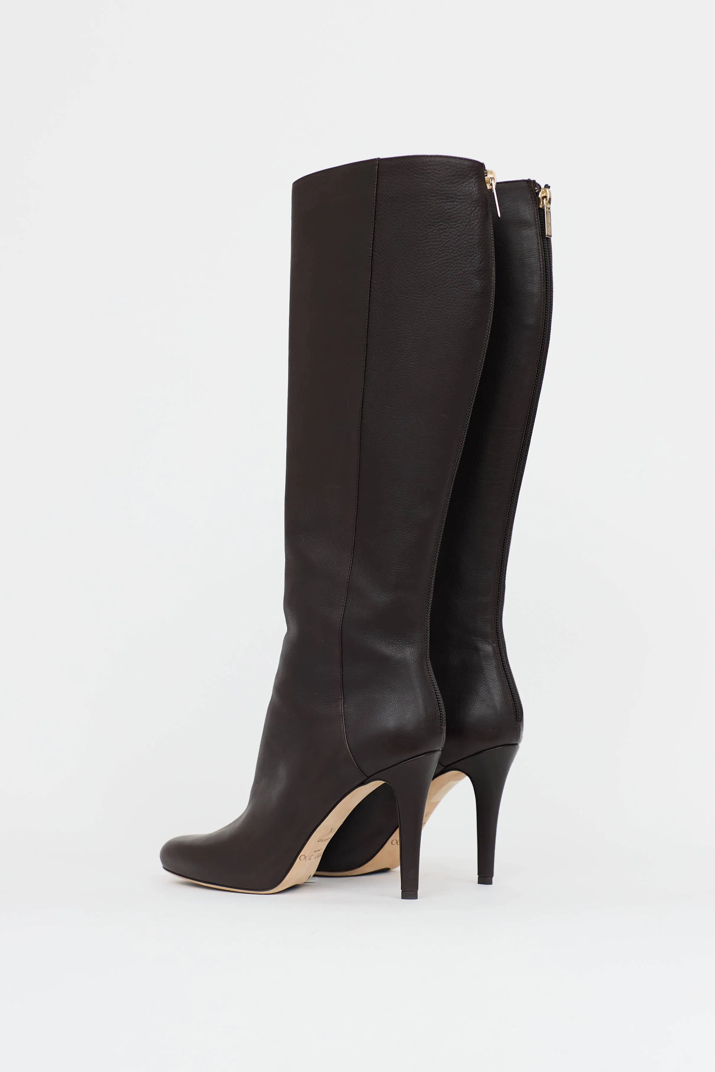 Leather Knee High Boot sold by VSP Consignment product image thumbnail 4