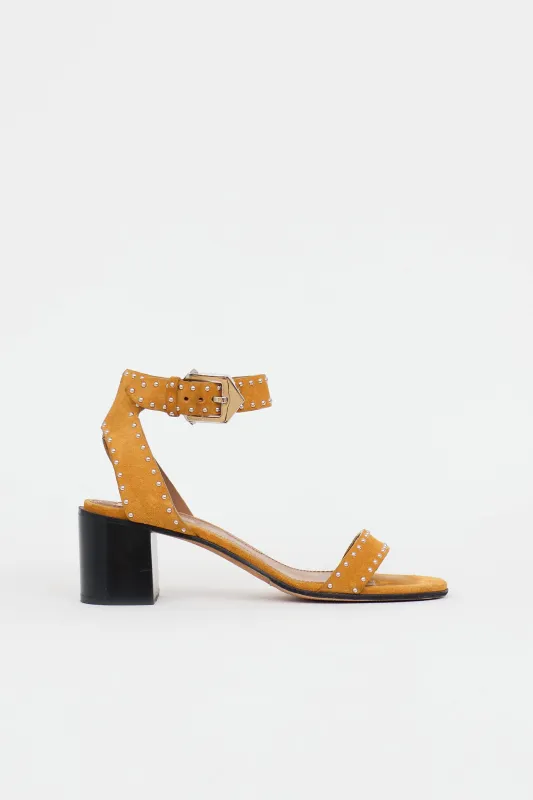 Suede Studded Sandal made by Givenchy