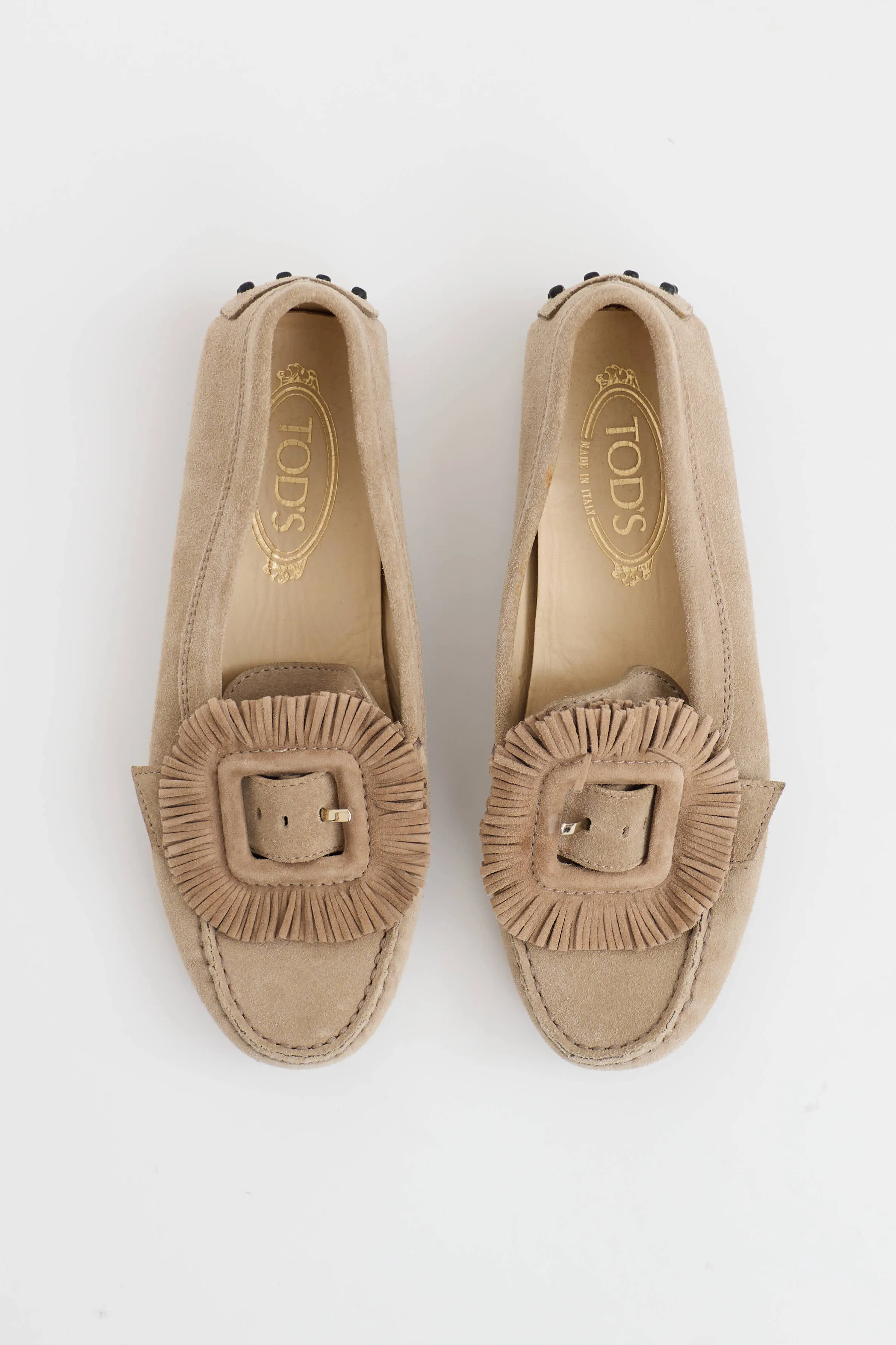 Suede Fringe Loafer sold by VSP Consignment product image thumbnail 2