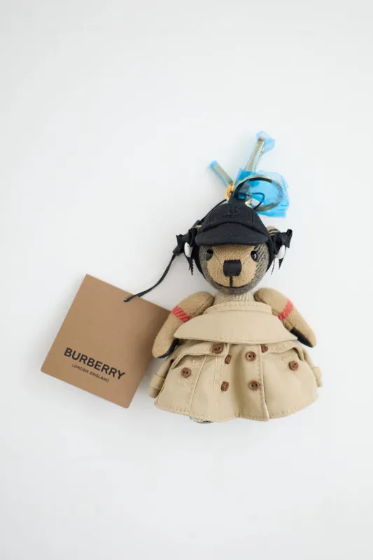 Trench Coat Thomas Bear Keychain sold by VSP Consignment