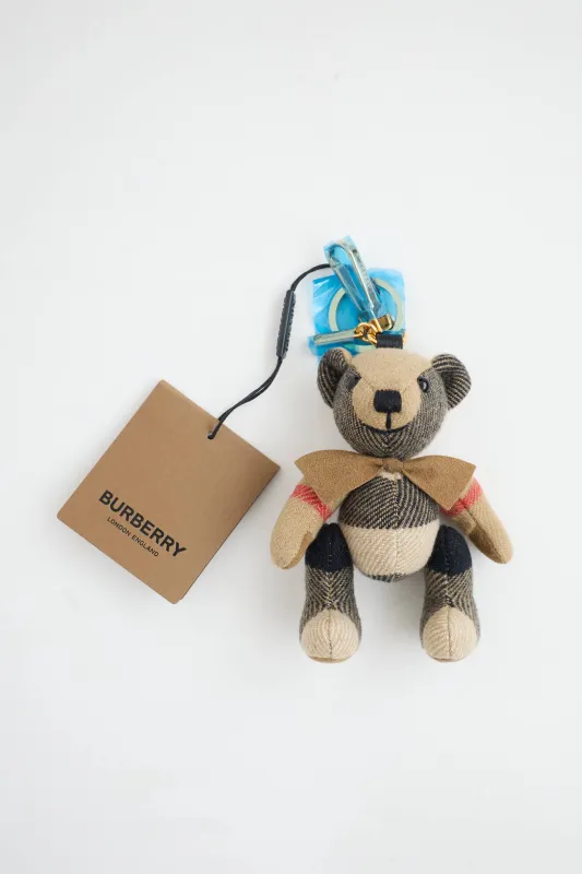 Nova Check Thomas Bear Keychain sold by VSP Consignment