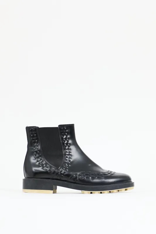Leather Ankle Boot made by Tod's