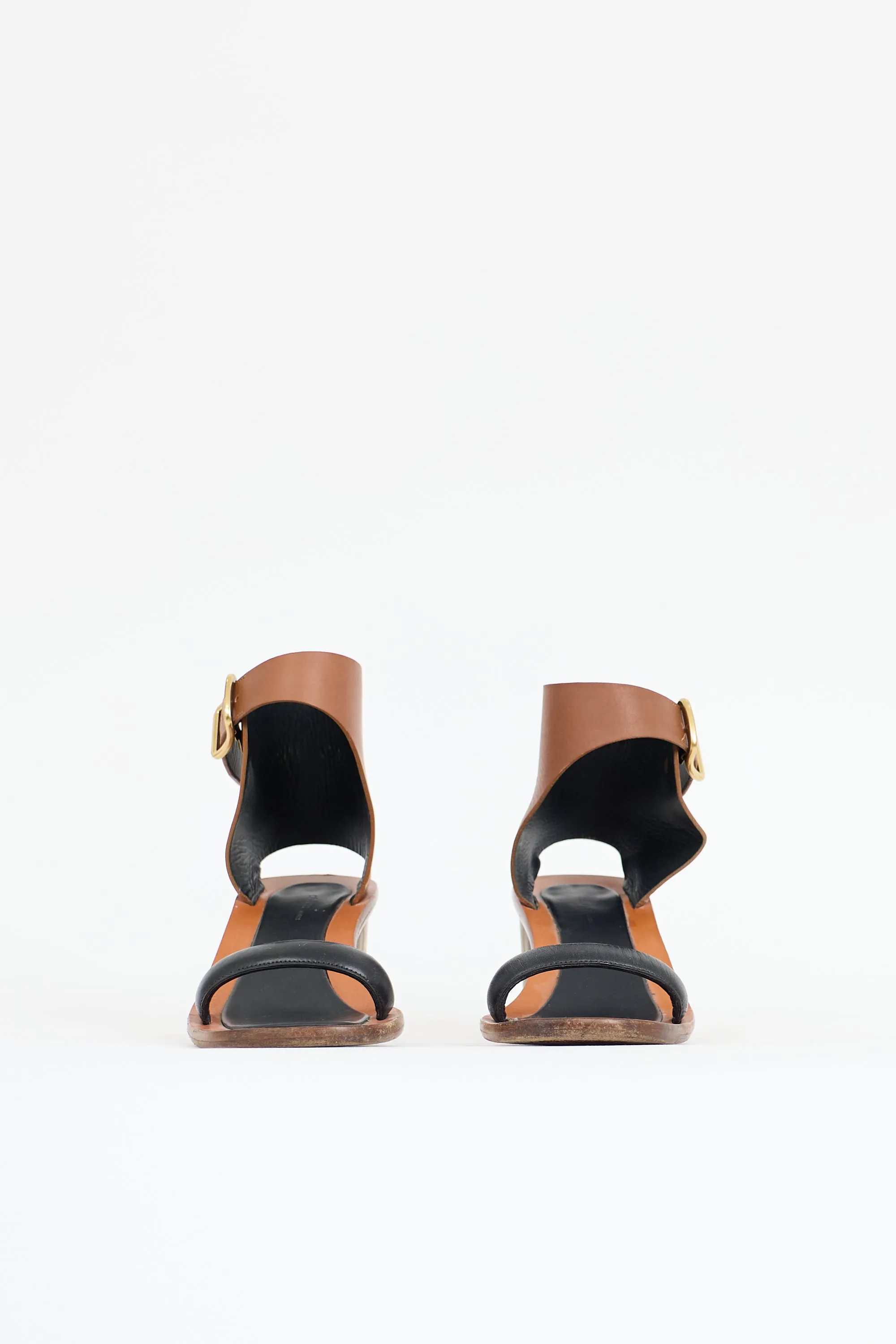 Leather Buckle Sandal sold by VSP Consignment product image thumbnail 3